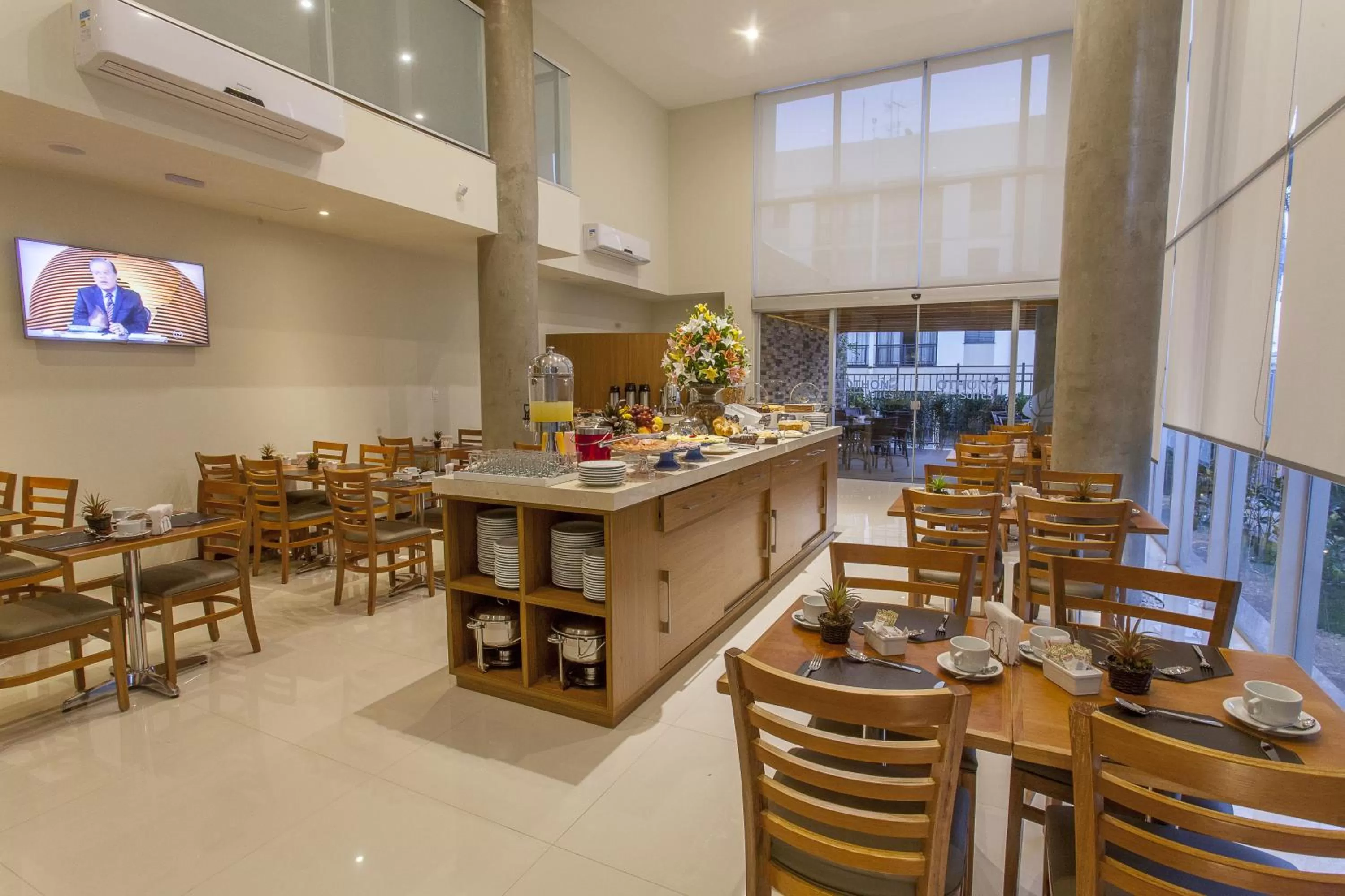 Restaurant/places to eat in São Carlos Marklin Suítes