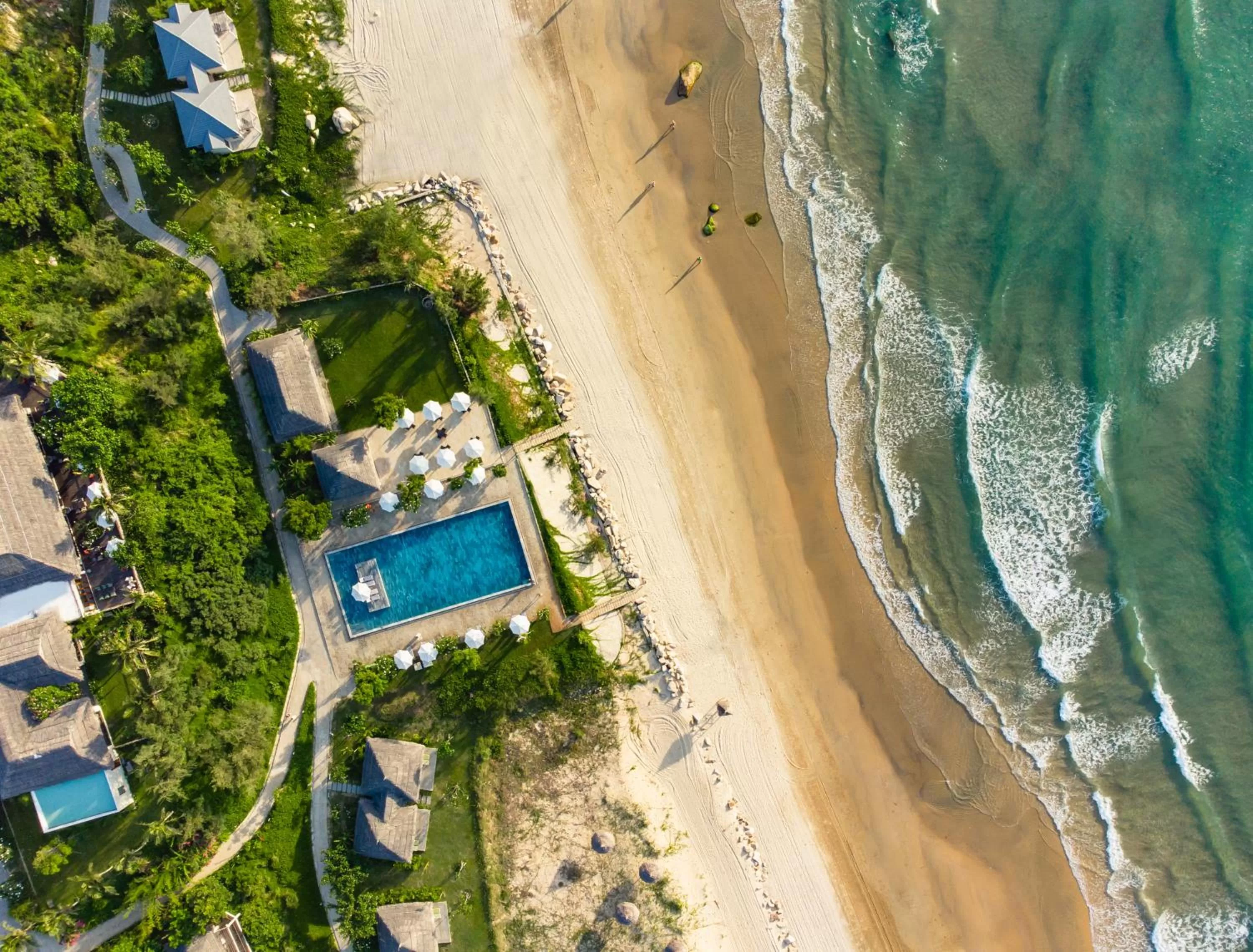 Bird's eye view in Crown Retreat Quy Nhon Resort