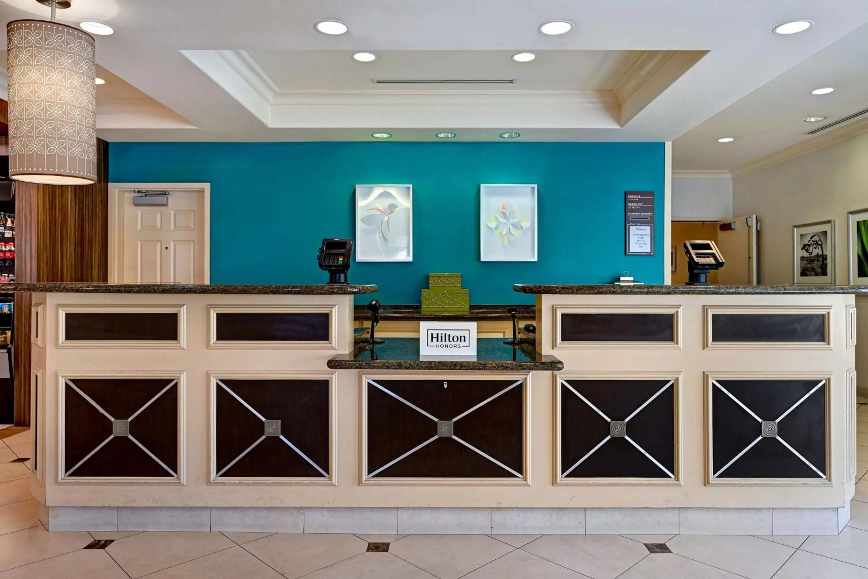Lobby or reception in Hilton Garden Inn San Bernardino