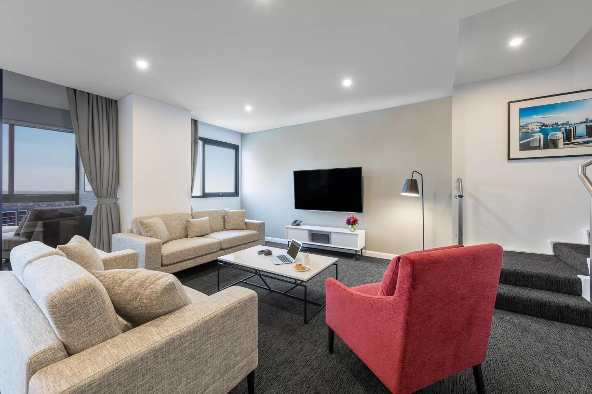TV and multimedia in Meriton Suites Kent Street, Sydney