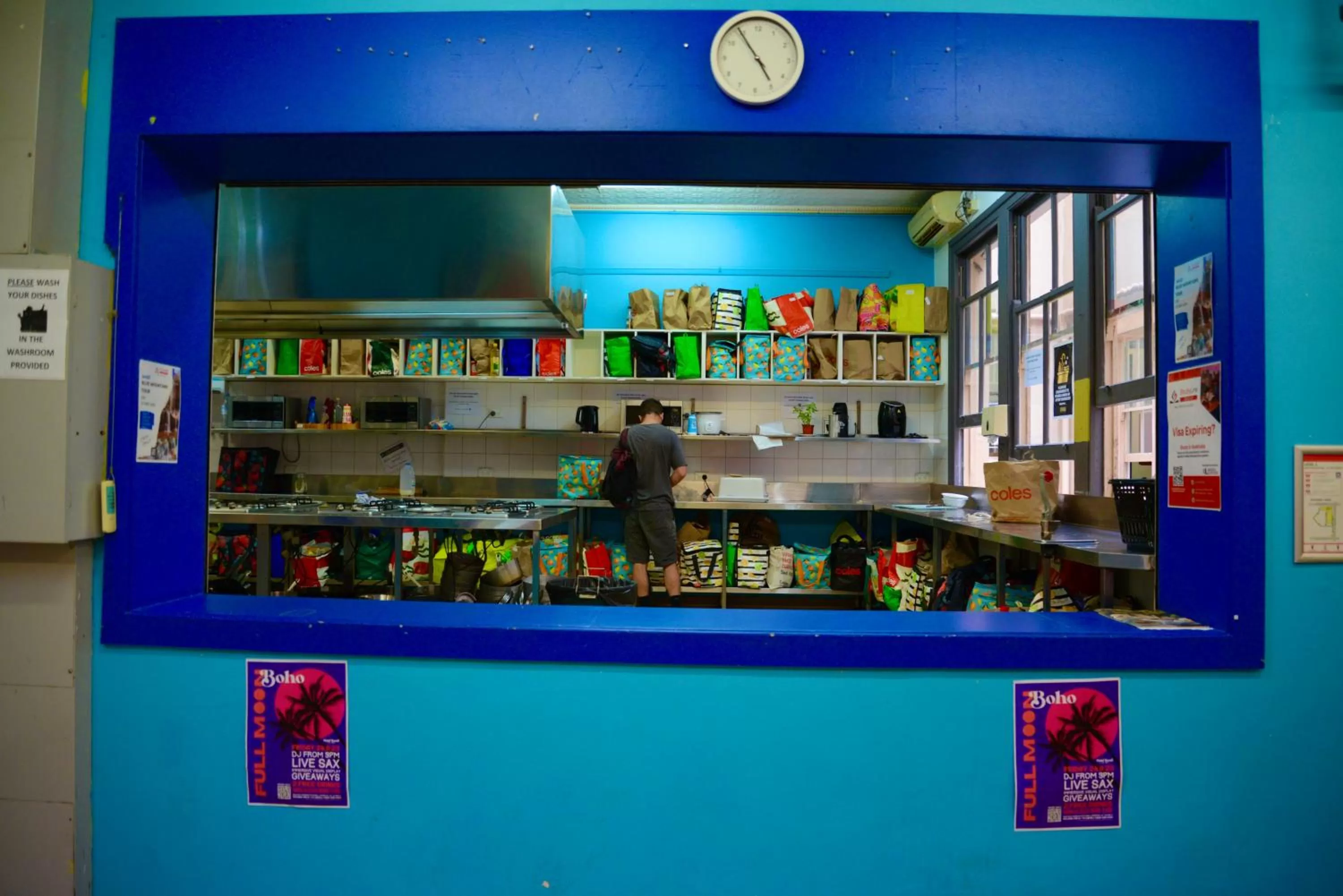 People in Maze Backpackers - Sydney