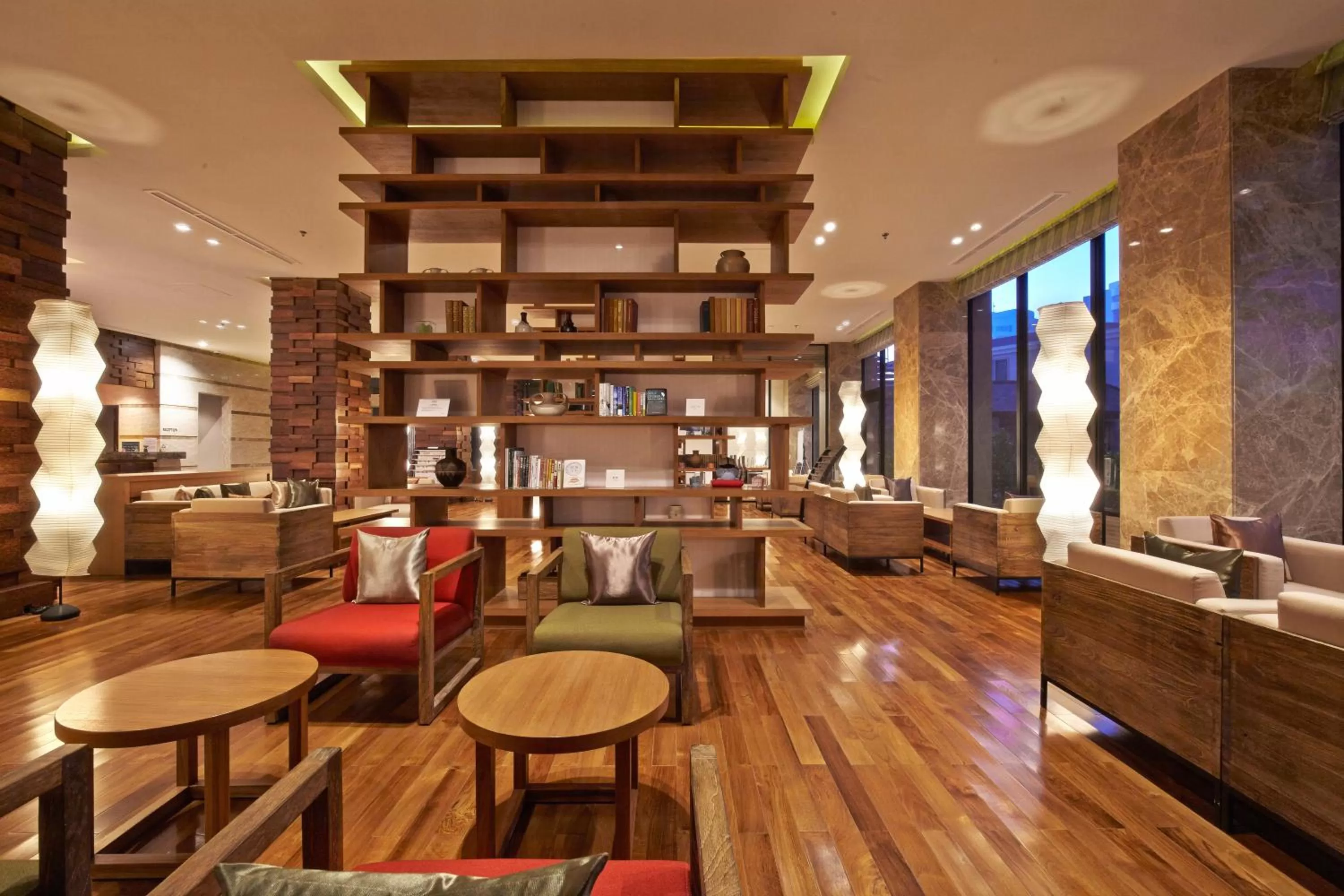 Library in Axia South Cikarang Service Apartment