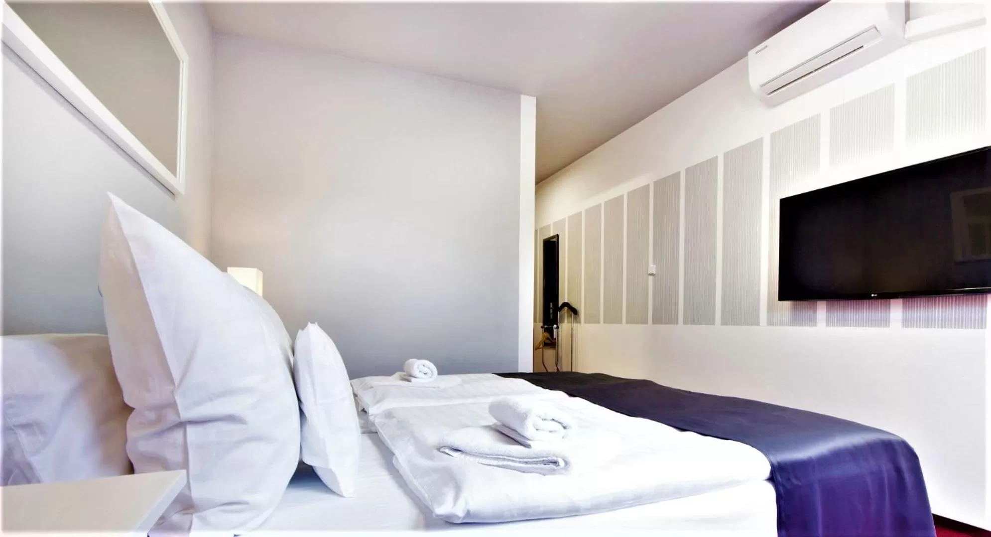 Bed in Hotel Maroli Mikulov