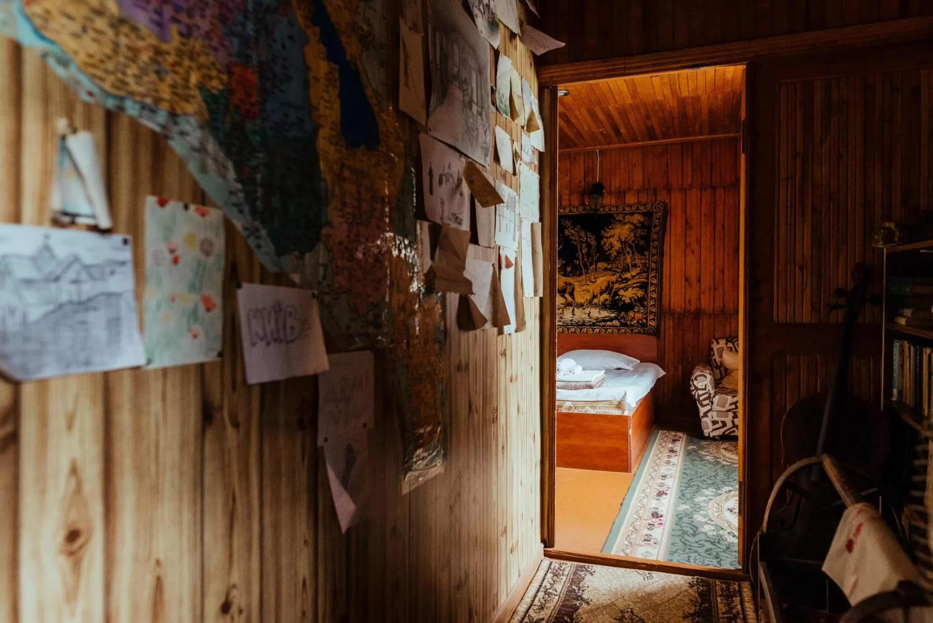 Bed in IRIS B&B in DEBED CANYON