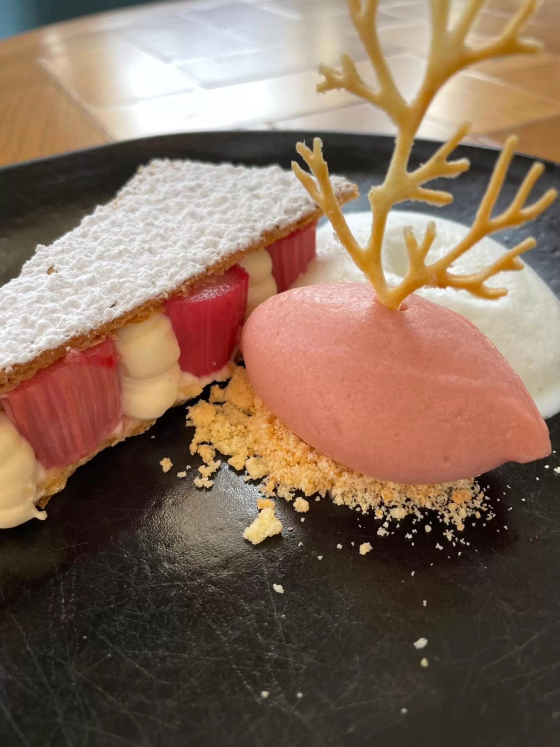 Restaurant/places to eat in Oakley Hall Hotel