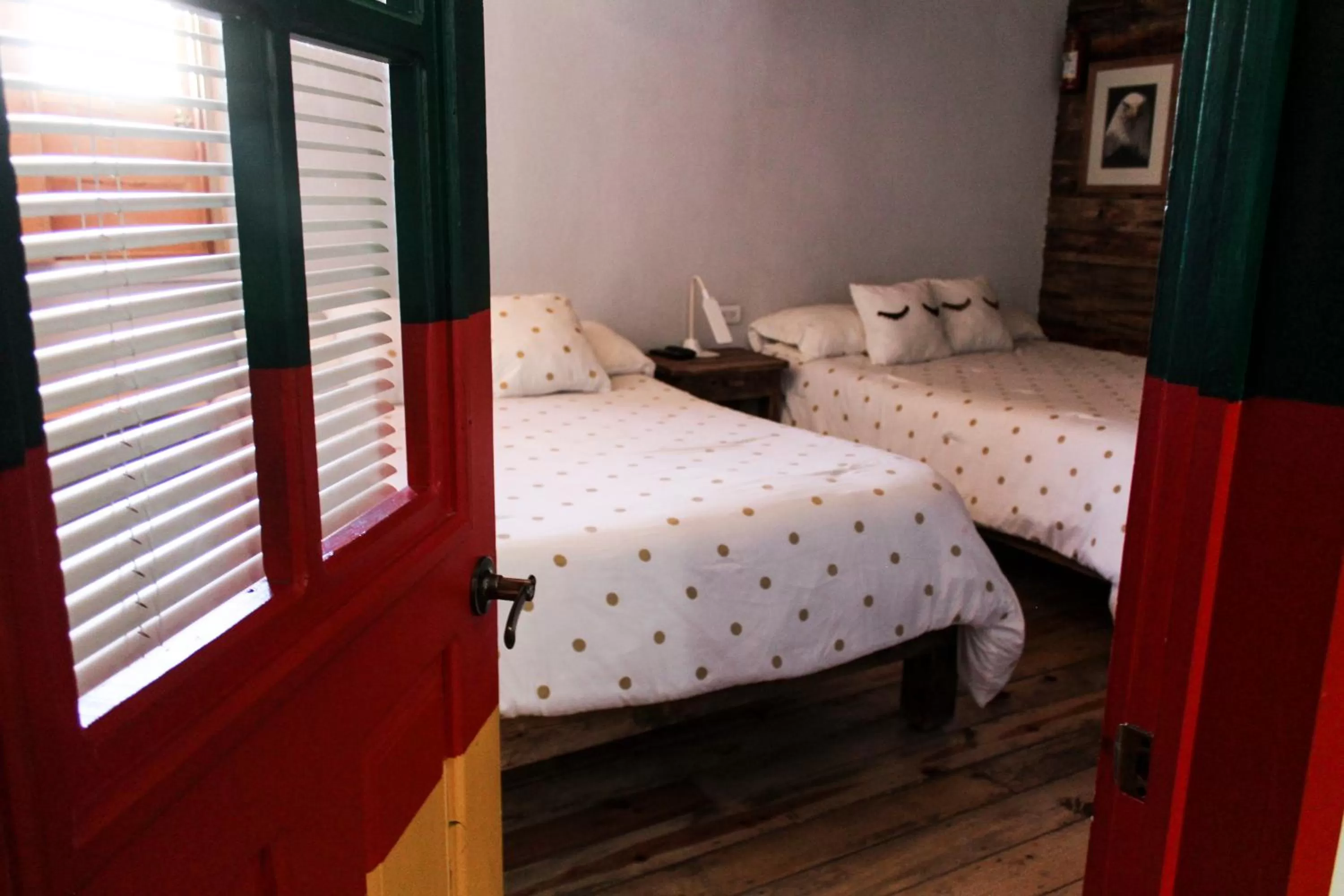 Bed in Hotel La Estacion