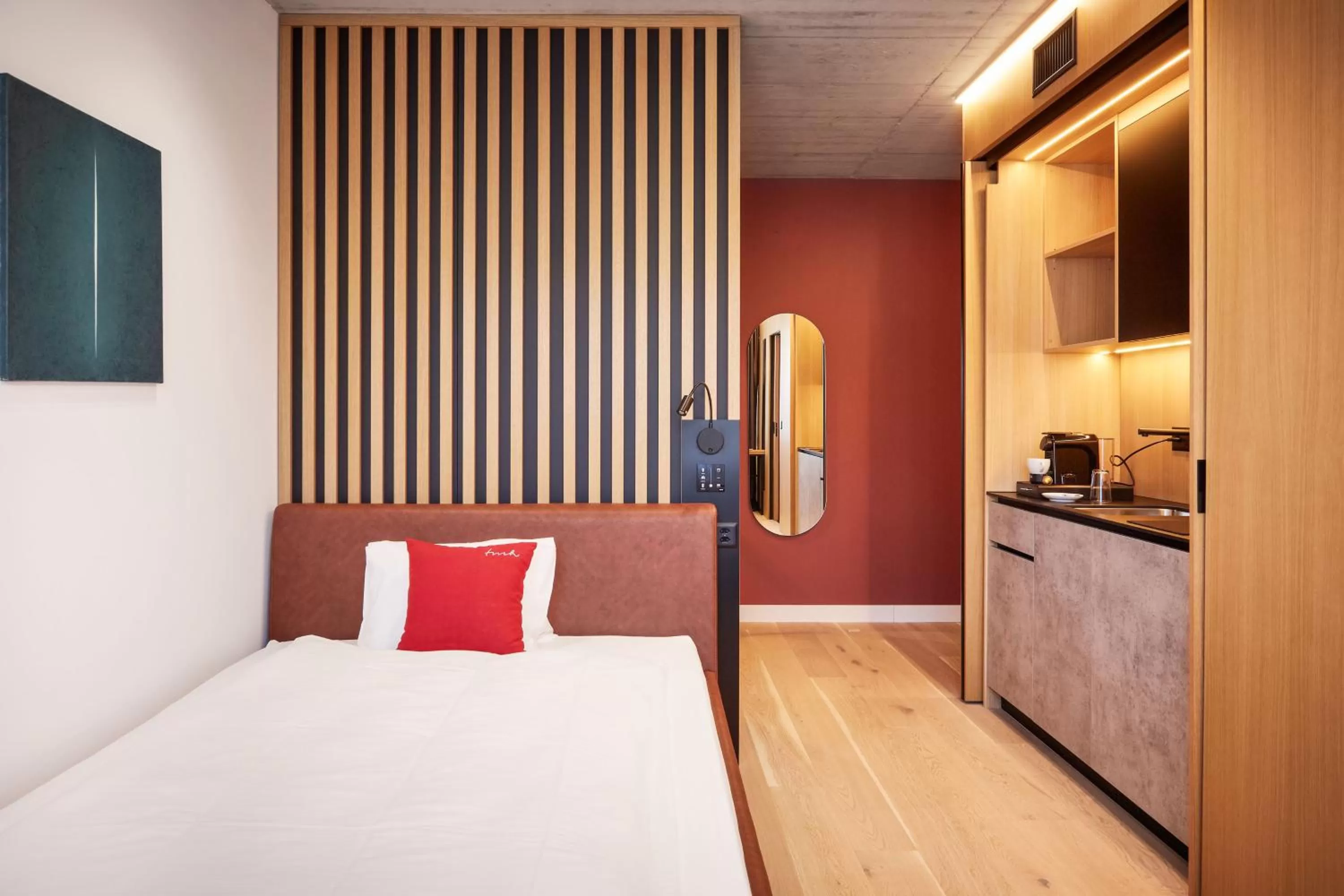 Bed in Tailormade Hotel RIGIBLICK Küssnacht