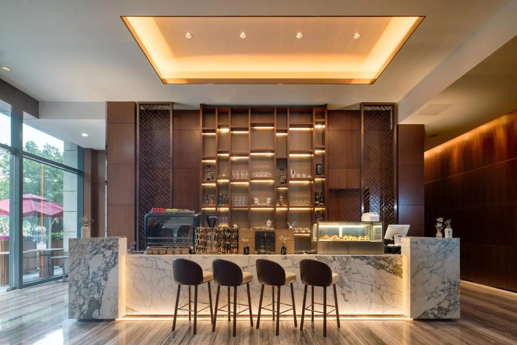 Lobby or reception in Fraser Suites Shenzhen