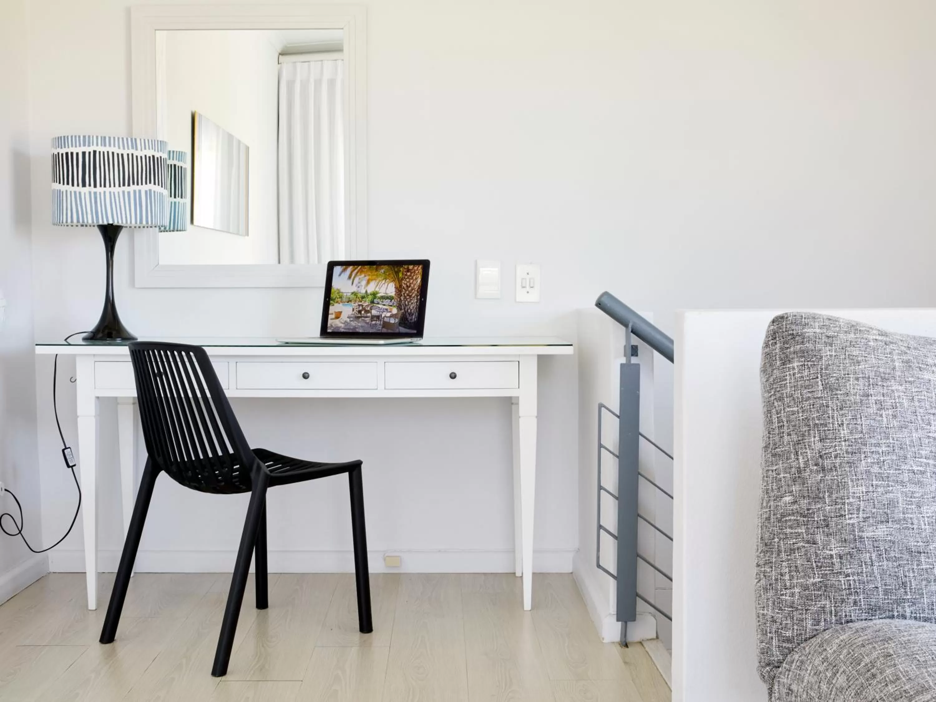 Seating area in La Splendida Hotel by NEWMARK