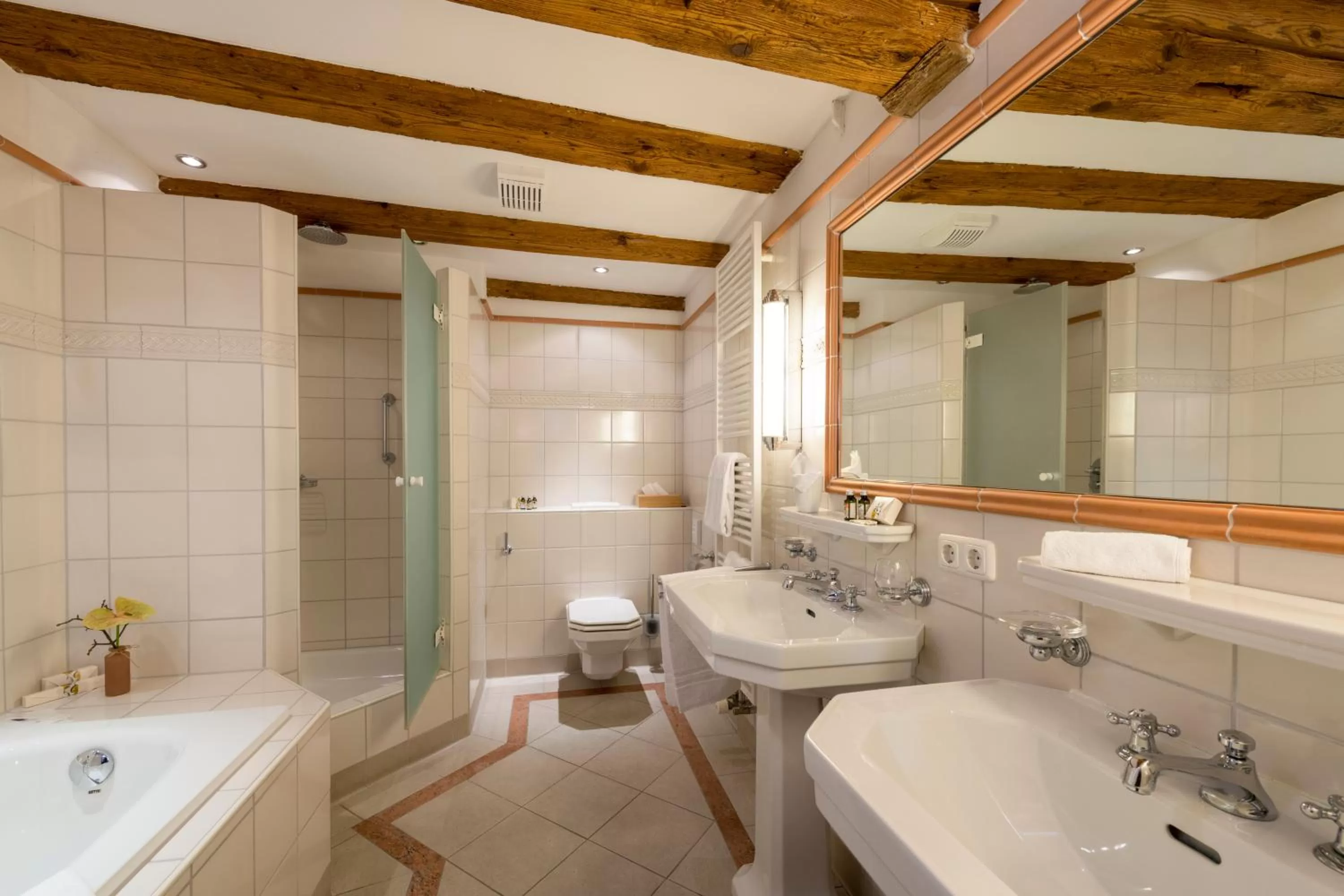 Bathroom in Hotel & Restaurant Alte Rheinmühle