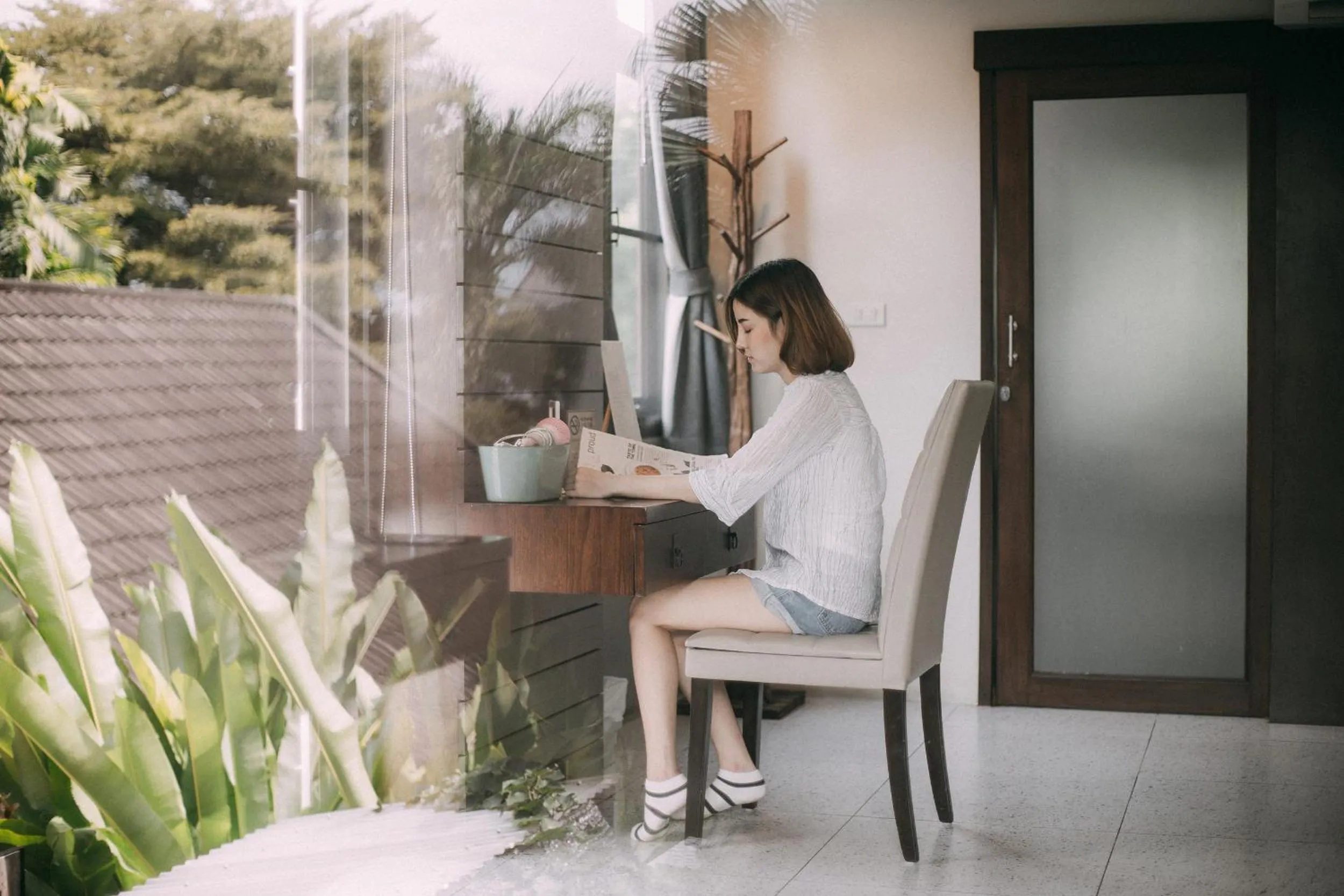 Seating area in Gord ChiangMai Hotel
