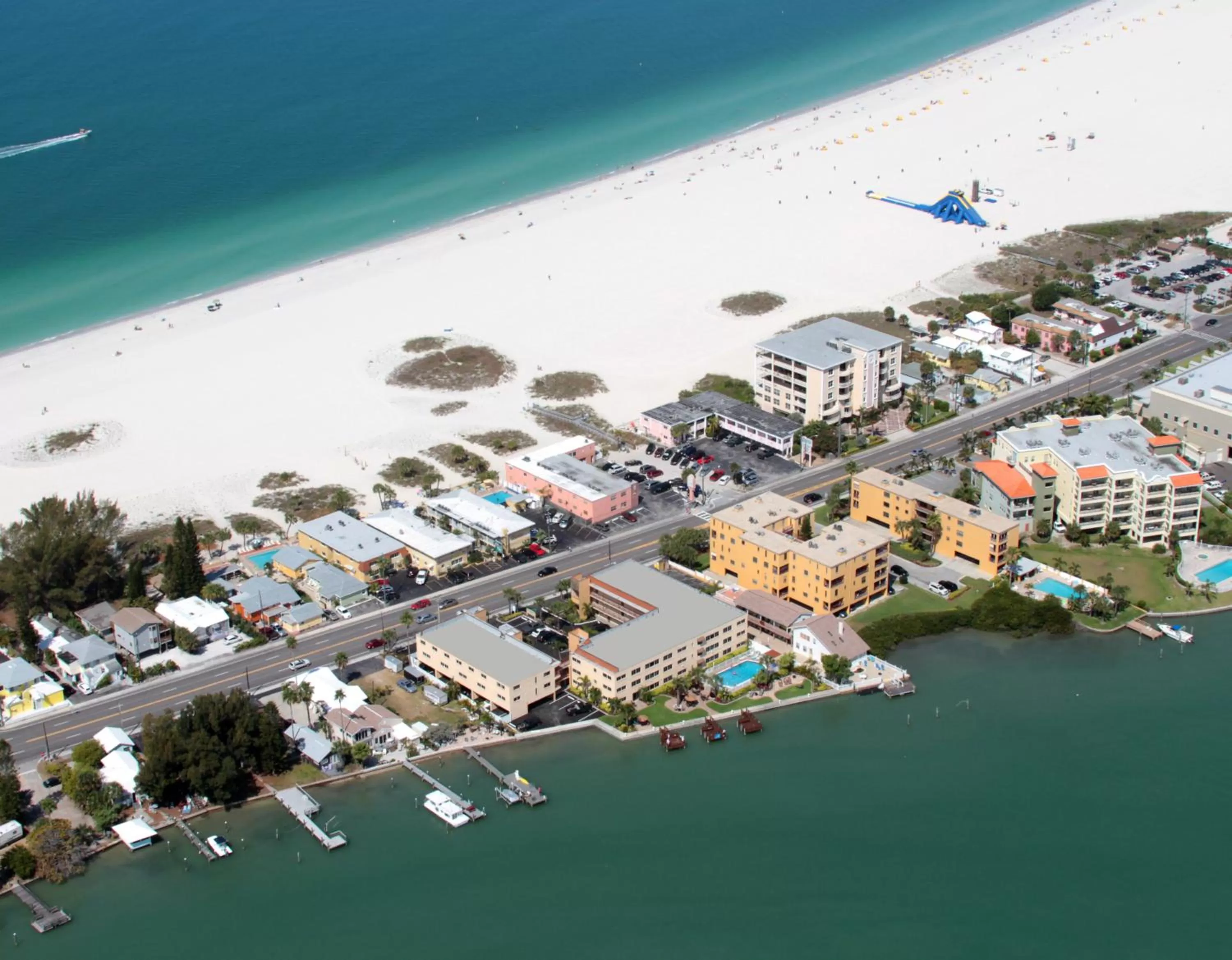 Bird's eye view in Westwinds Waterfront Resort