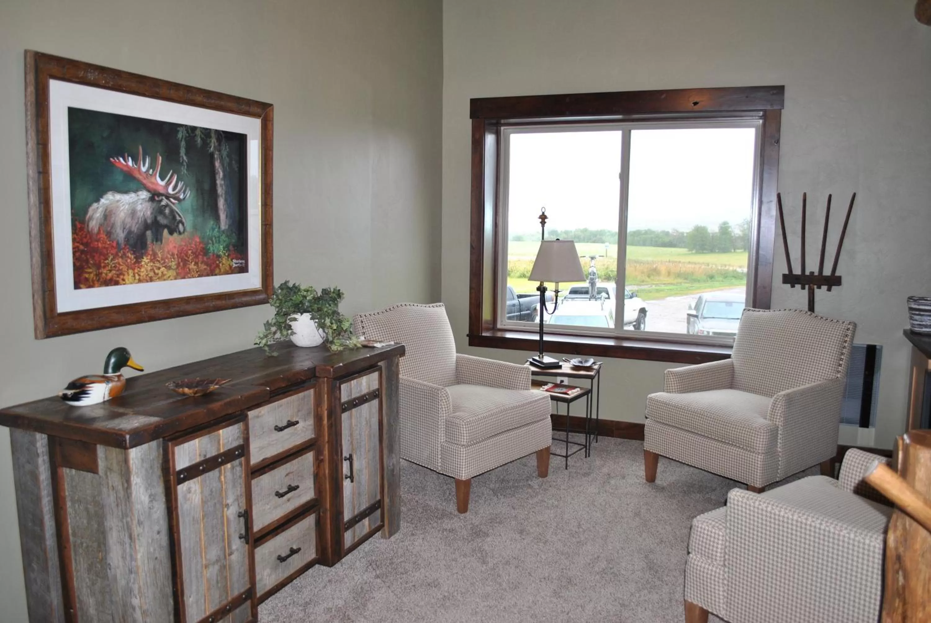 Lobby or reception in Fin and Feather Inn