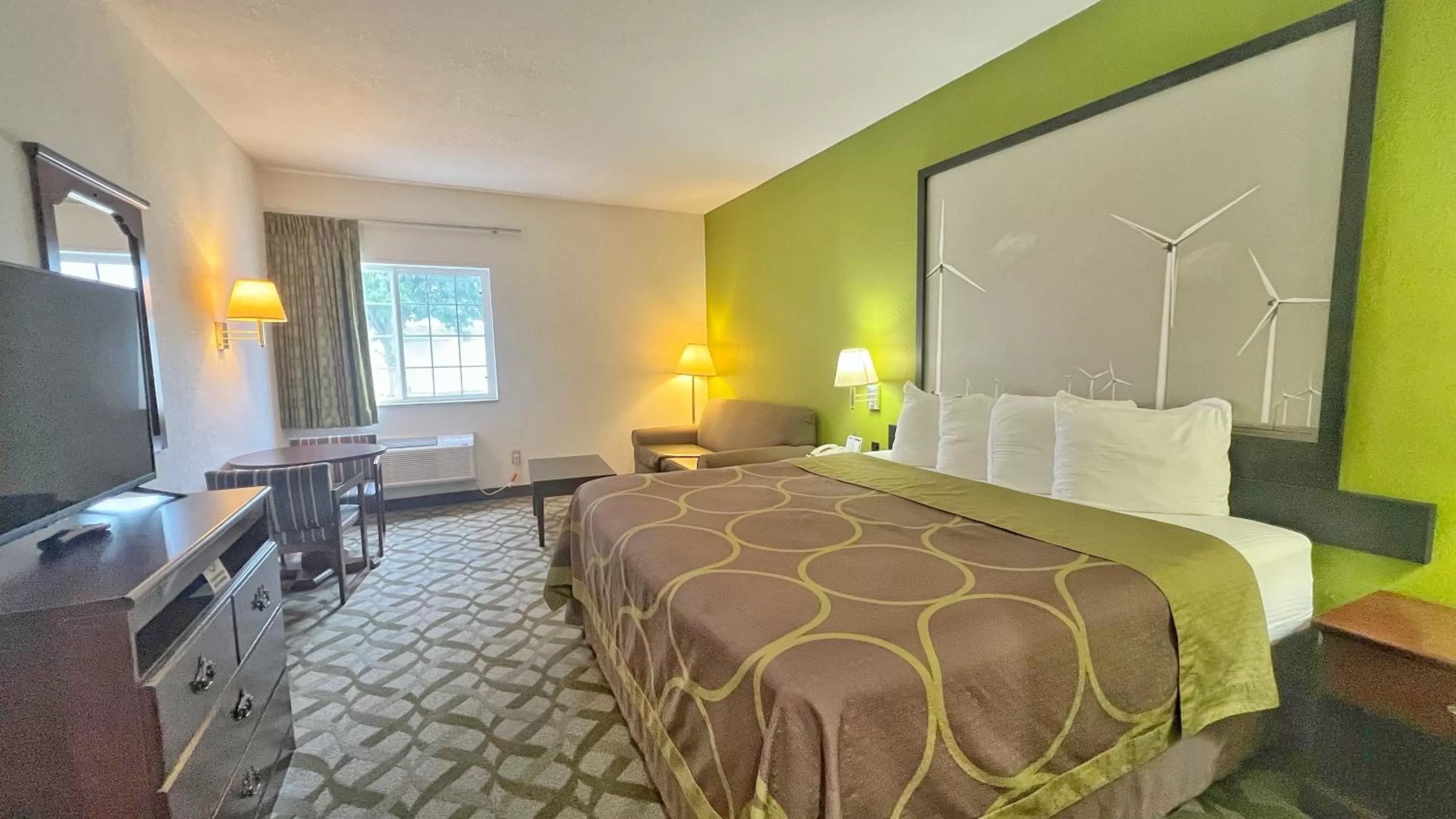 Bed in Super 8 by Wyndham De Soto