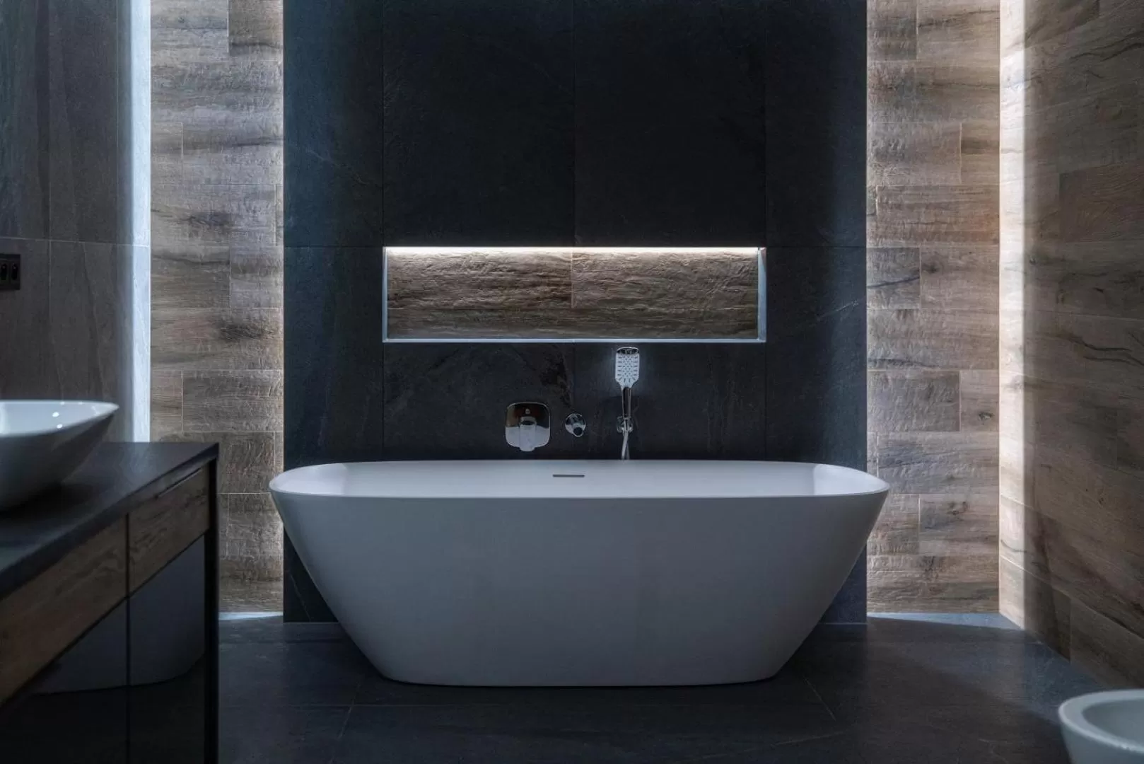 Bathroom in Hotel META Resort & Vine SPA