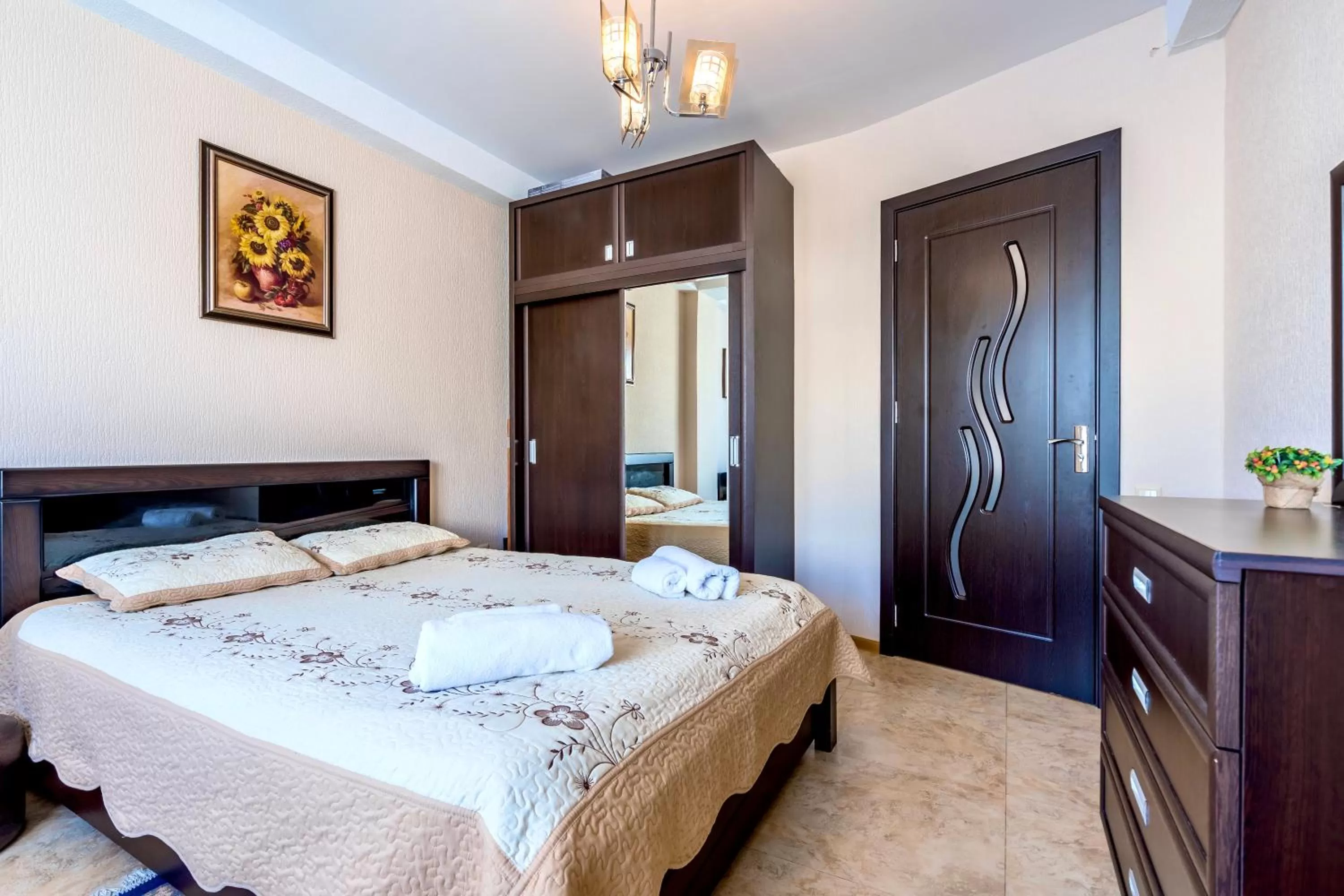 Bed in 2-room Apartment NFT Gudauri Penta 503