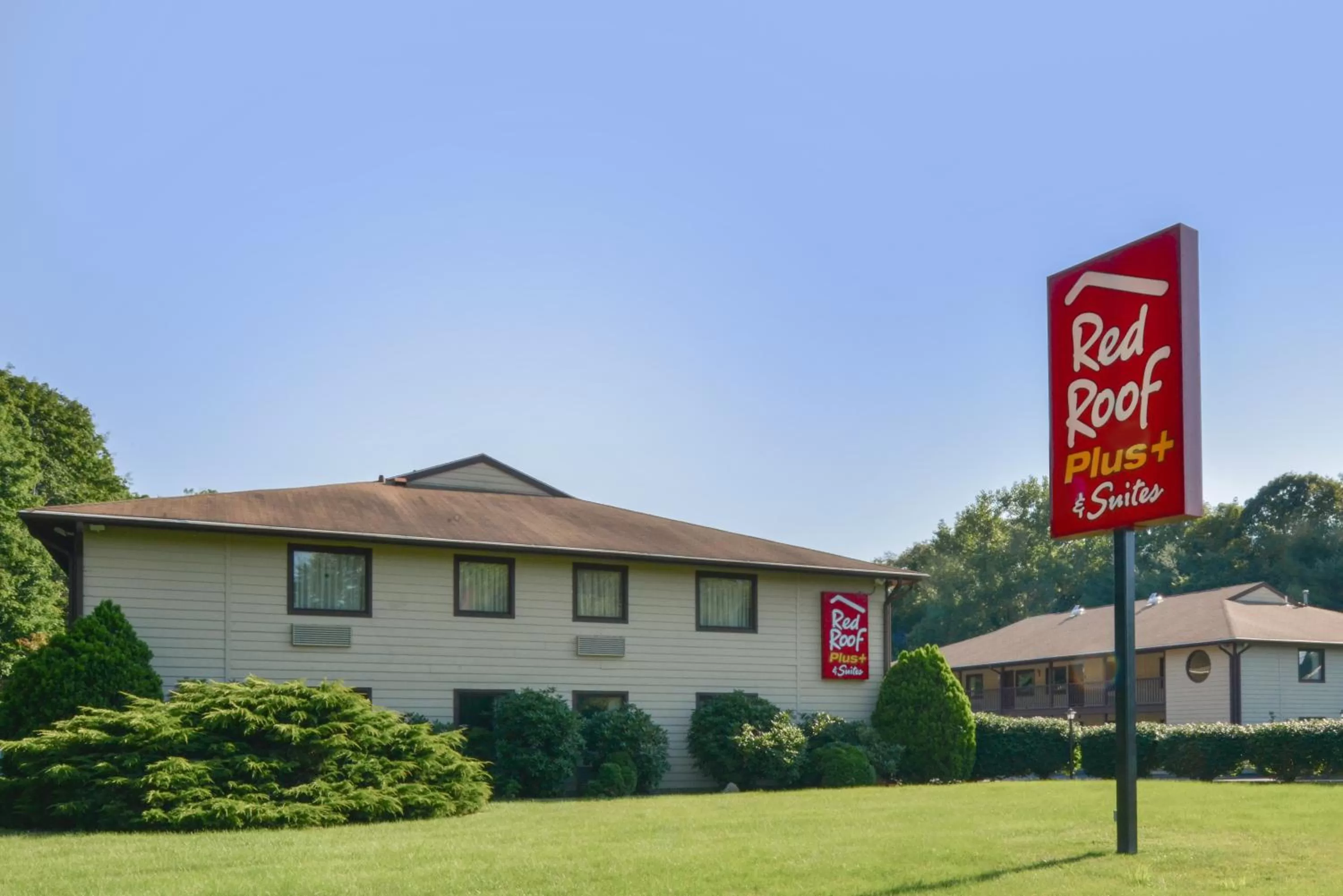 Property building in Red Roof Inn PLUS+ & Suites Guilford