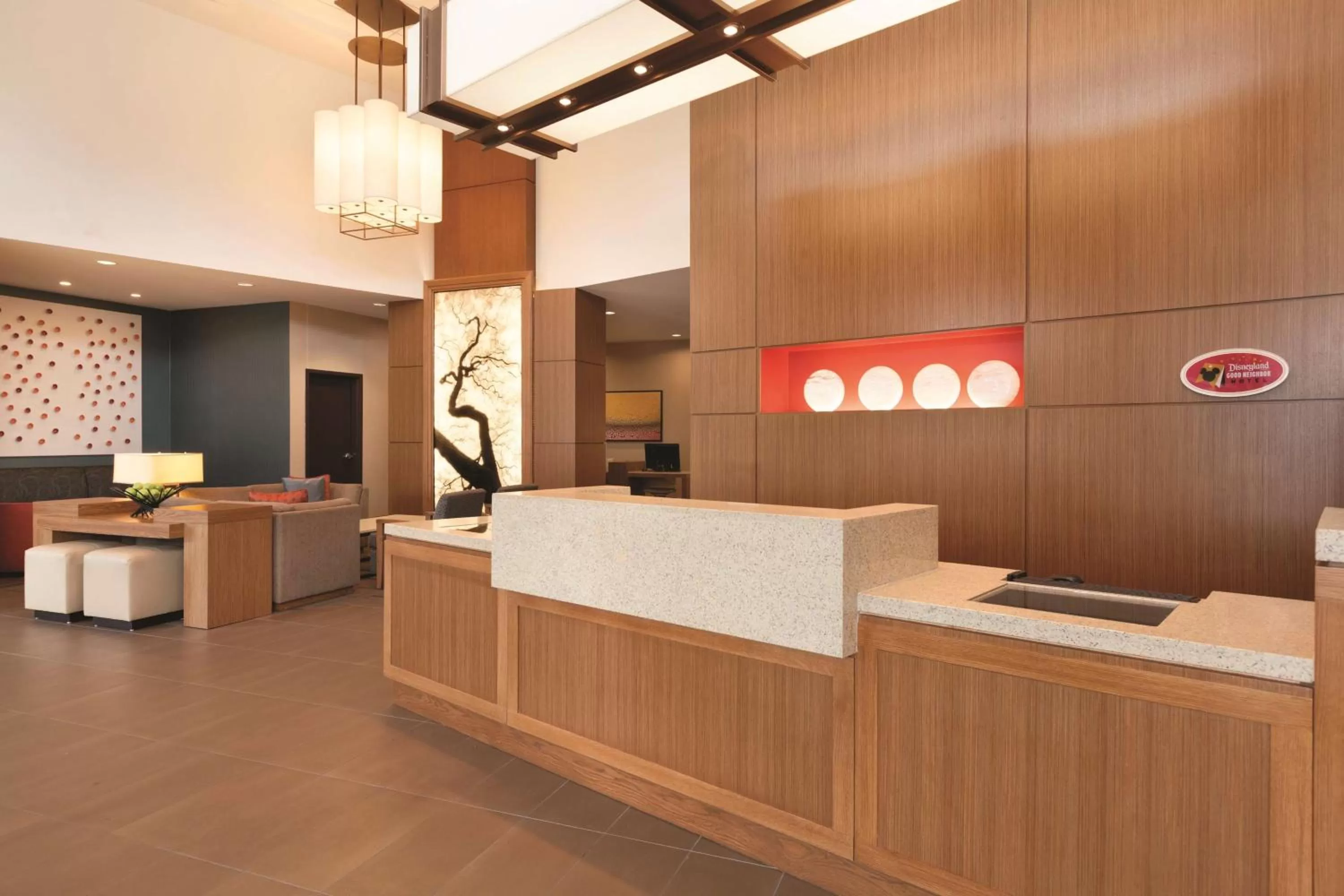 Lobby or reception in Hyatt Place at Anaheim Resort / Convention Center