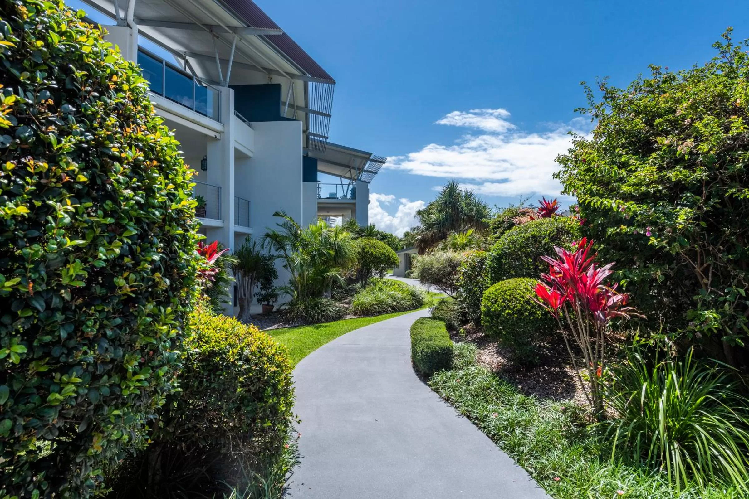 Property building in Pacific Marina Apartments