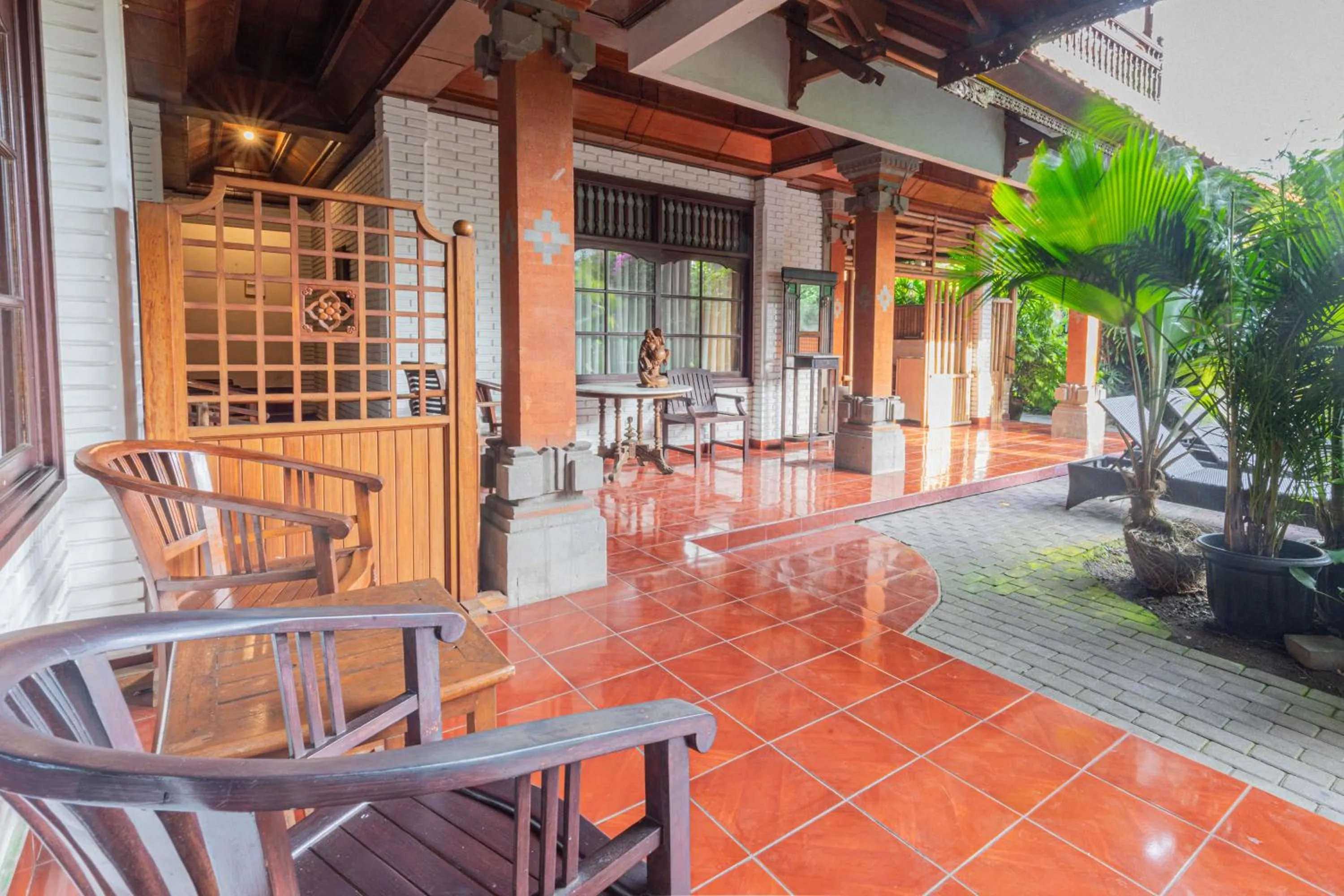 Balcony/Terrace in Puri Mango Guest House Sanur