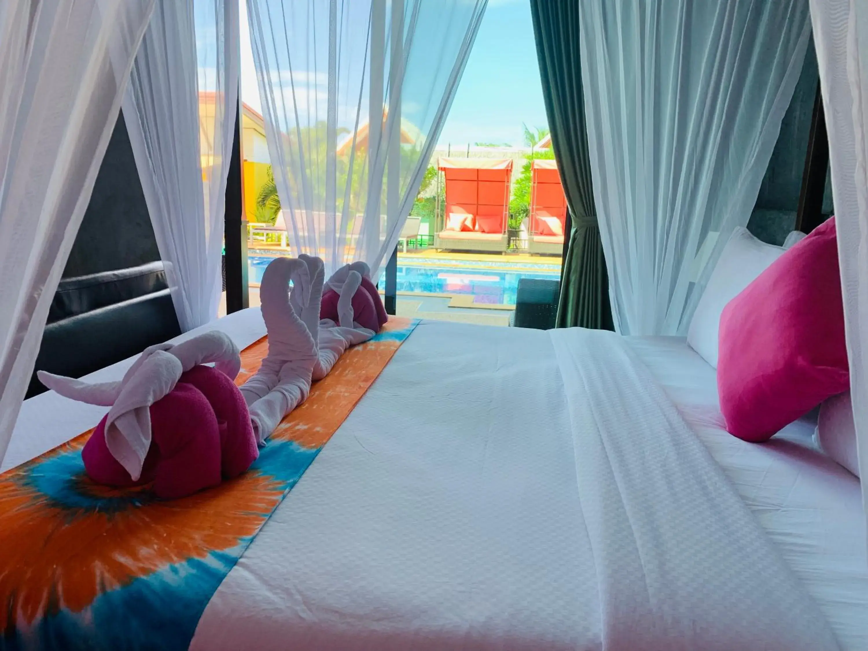 Double Room with Pool View in Pinky Bungalow Resort & Villa - SHA Extra Plus Double Room with Pool View in Pinky Bungalow Resort & Villa - SHA Extra Plus