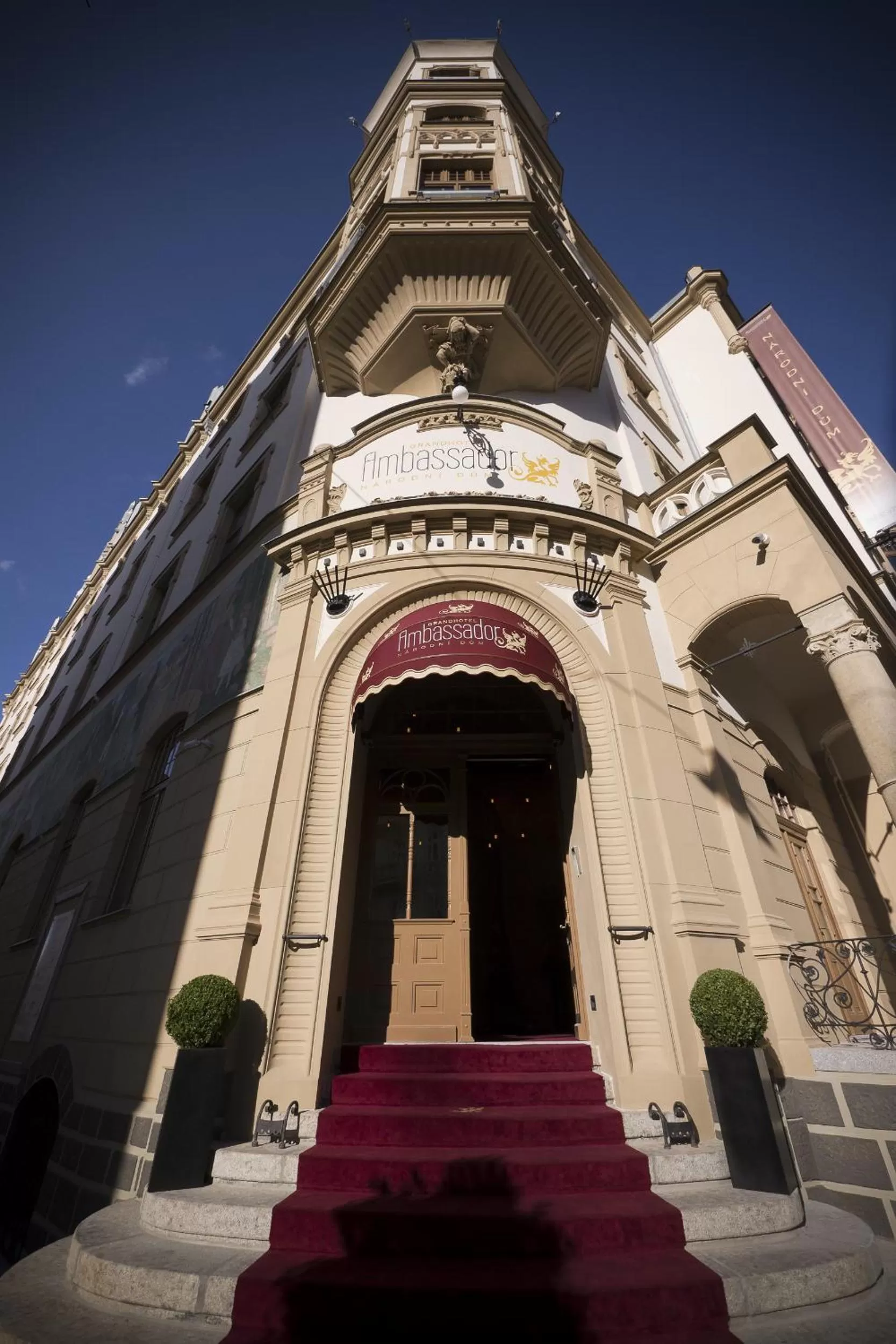 Facade/entrance in Grandhotel Ambassador Národní Dům