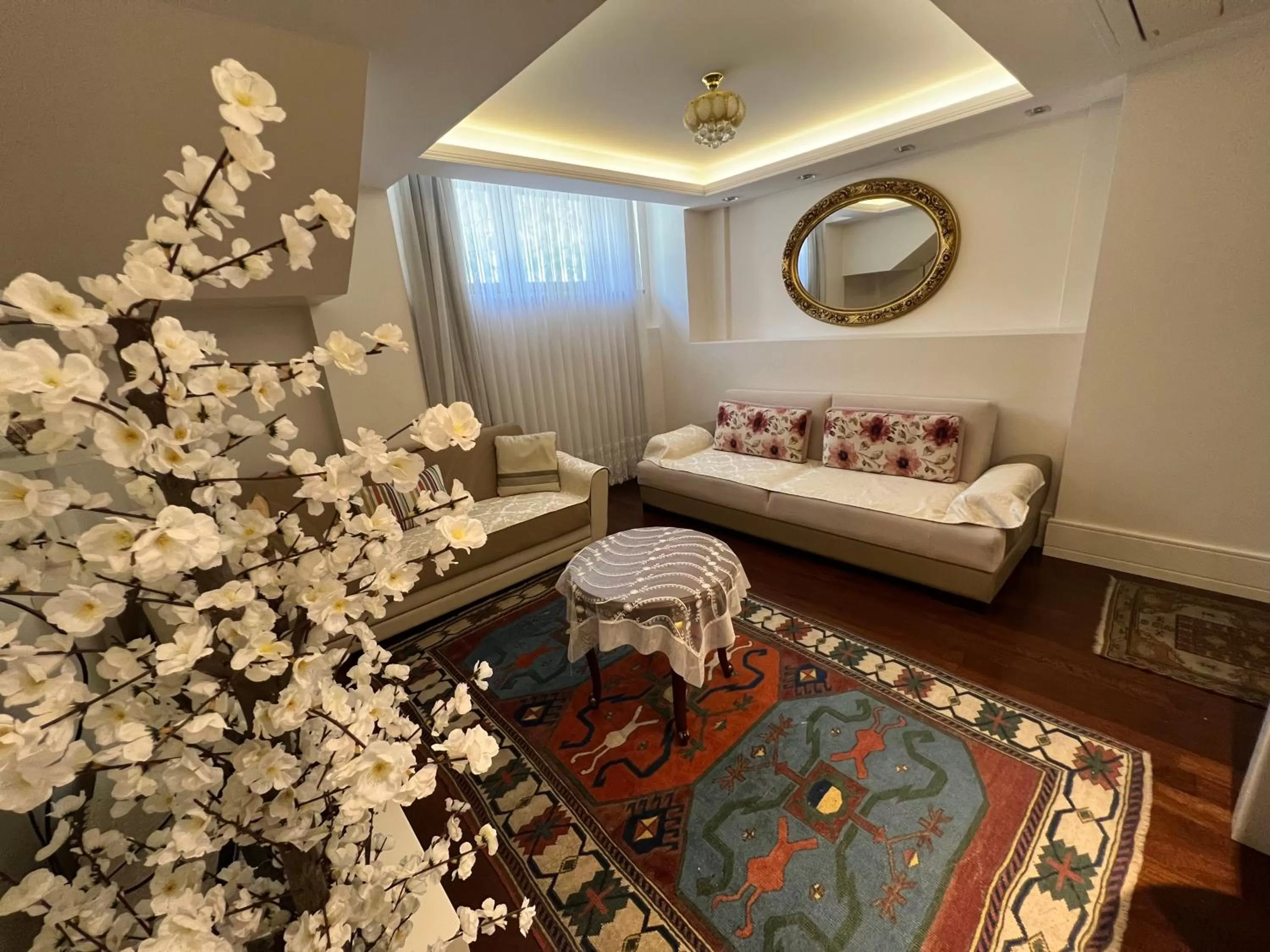 Living room, Bed in Ada Hotel Istanbul