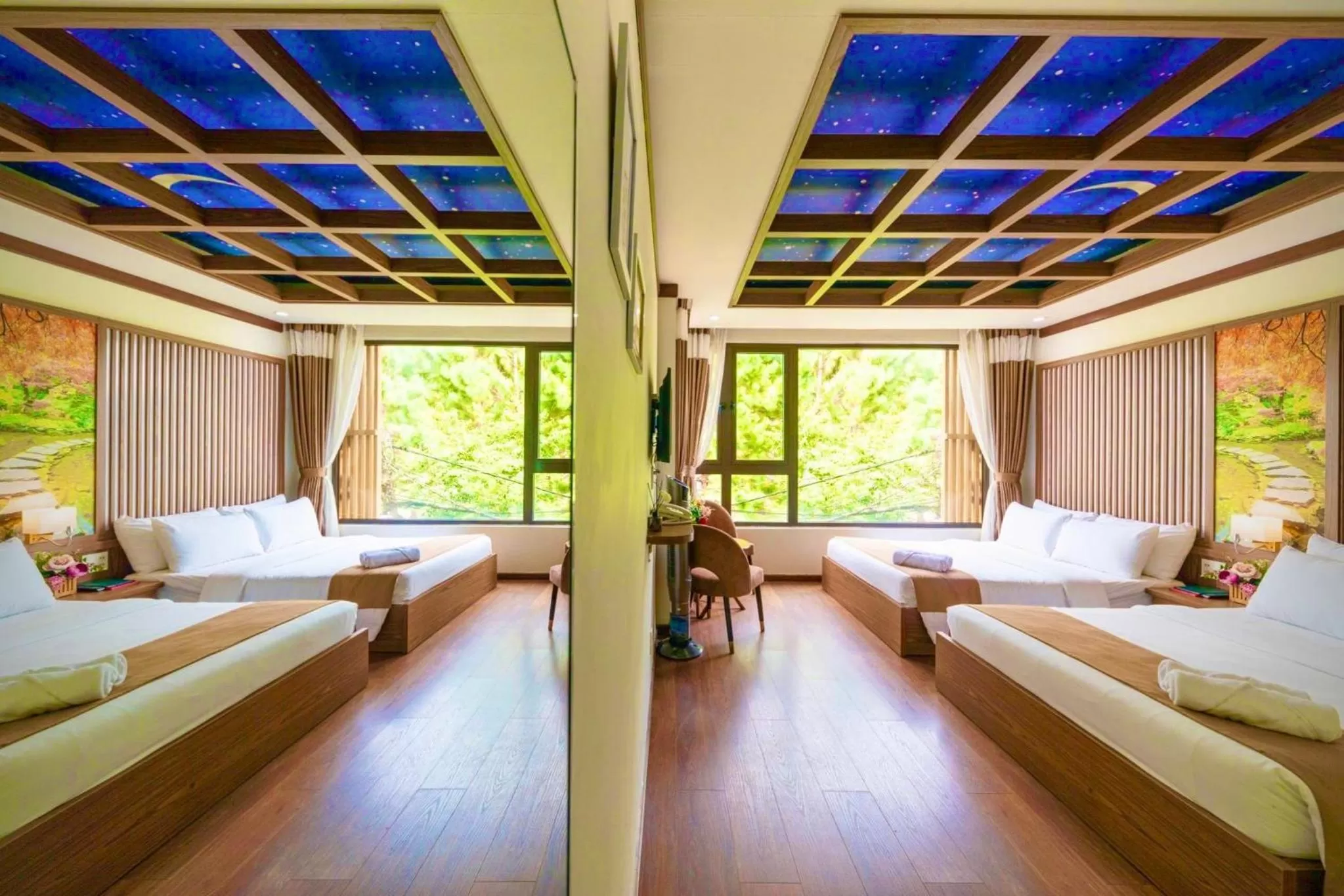 Photo of the whole room in Khai Ngoc Hotel