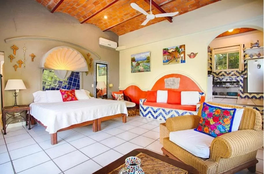 Photo of the whole room, Bed in Villas Jardin Del Mar