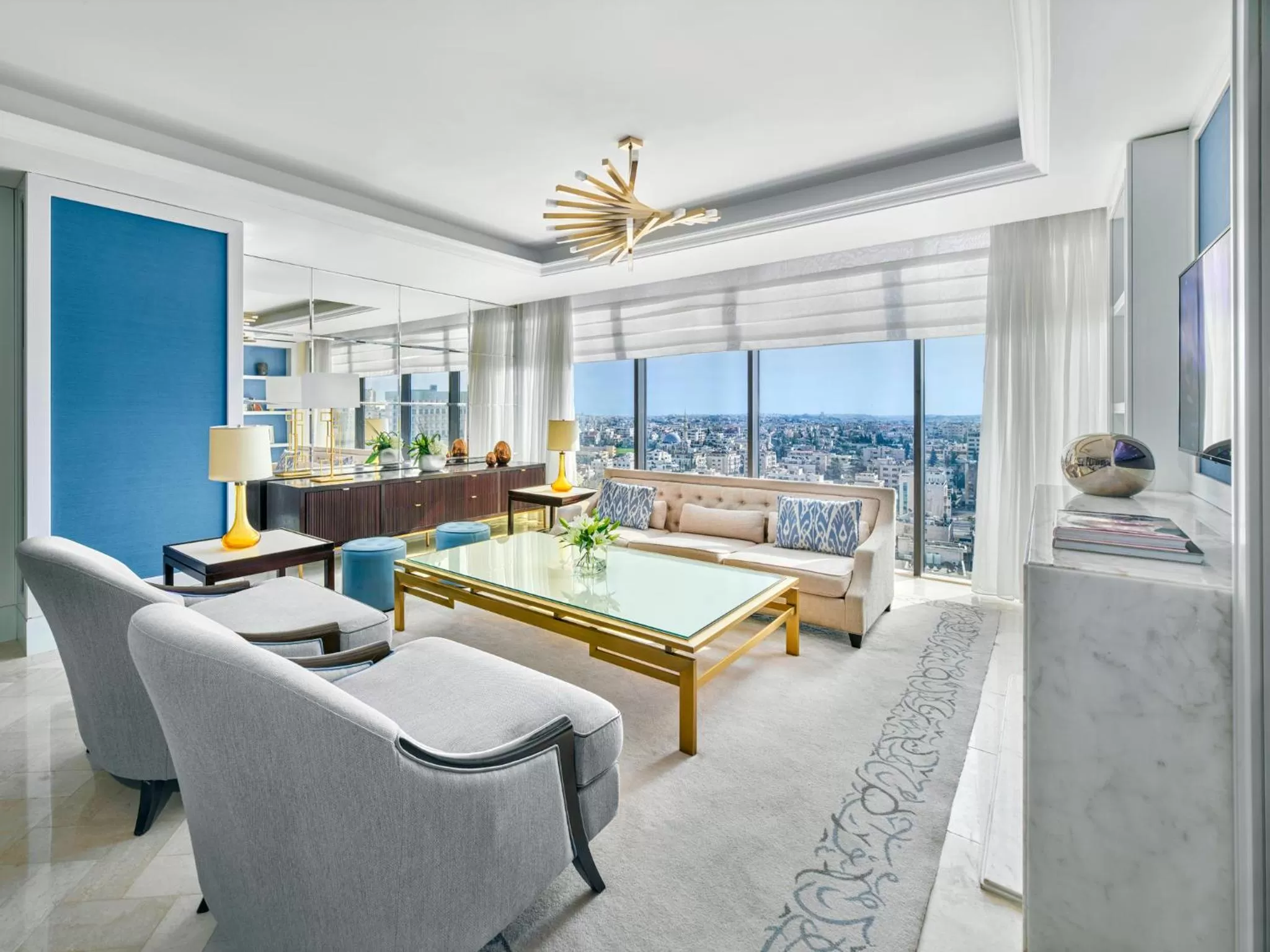 View (from property/room) in Fairmont Amman