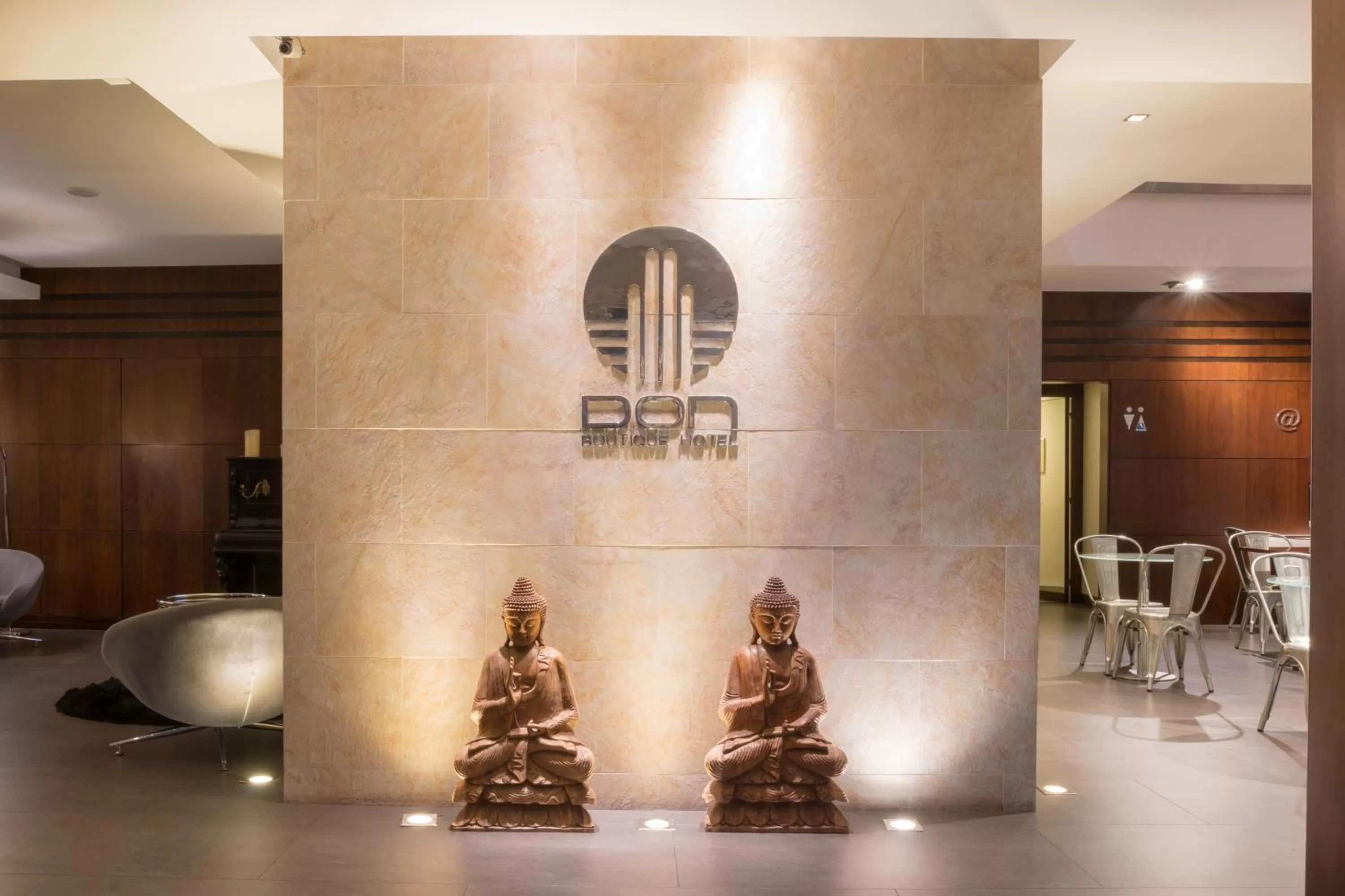 Lobby or reception in DON Boutique Hotel Montevideo