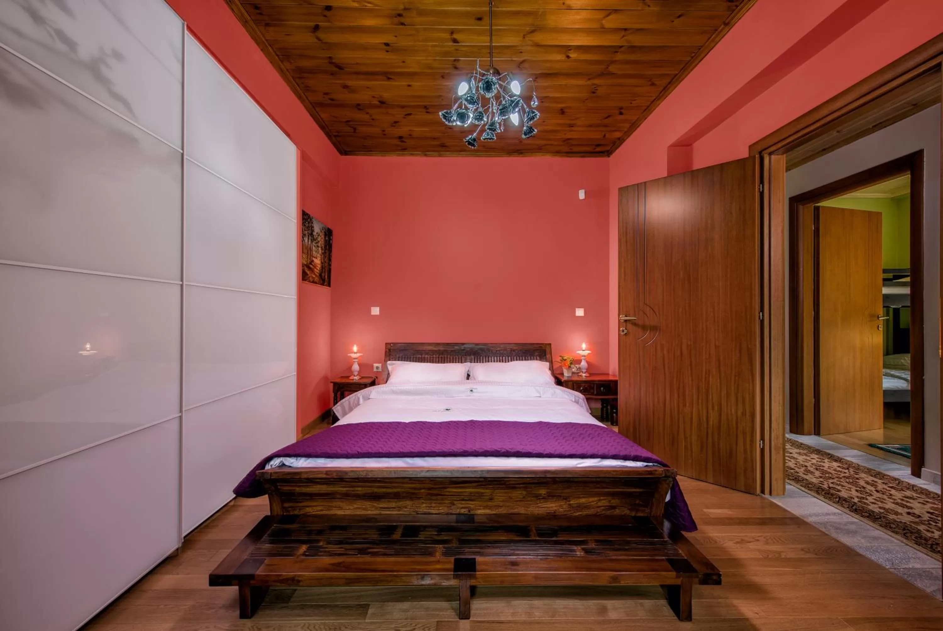 Bed in ViP Chalet 4 Seasons