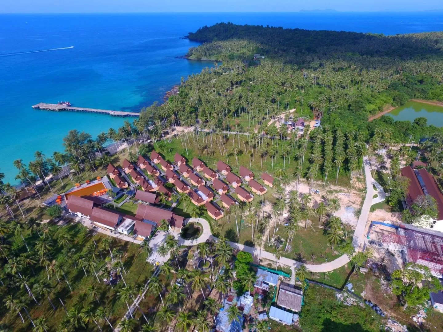 Bird's eye view in Koh Kood Paradise Beach