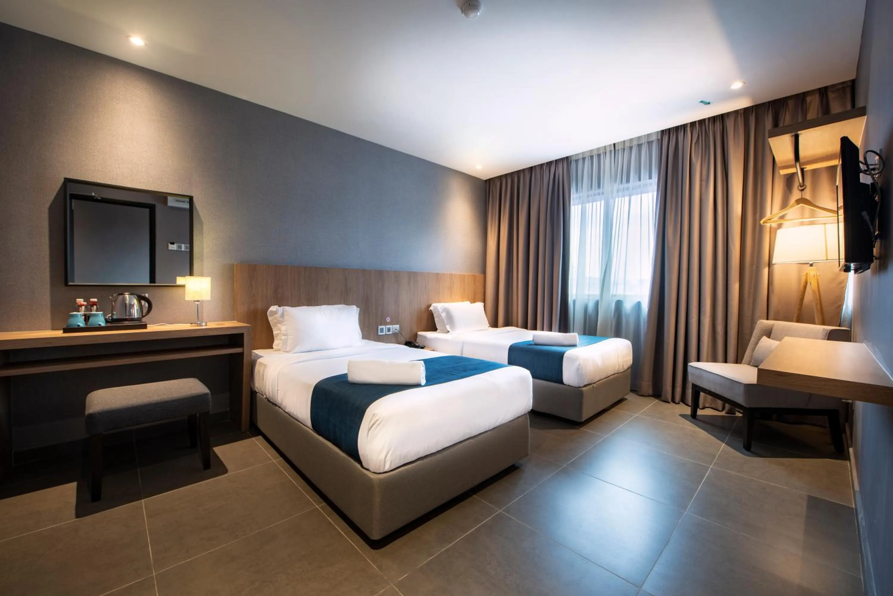 Deluxe Twin Room in Orange Business Hotel Petaling Jaya