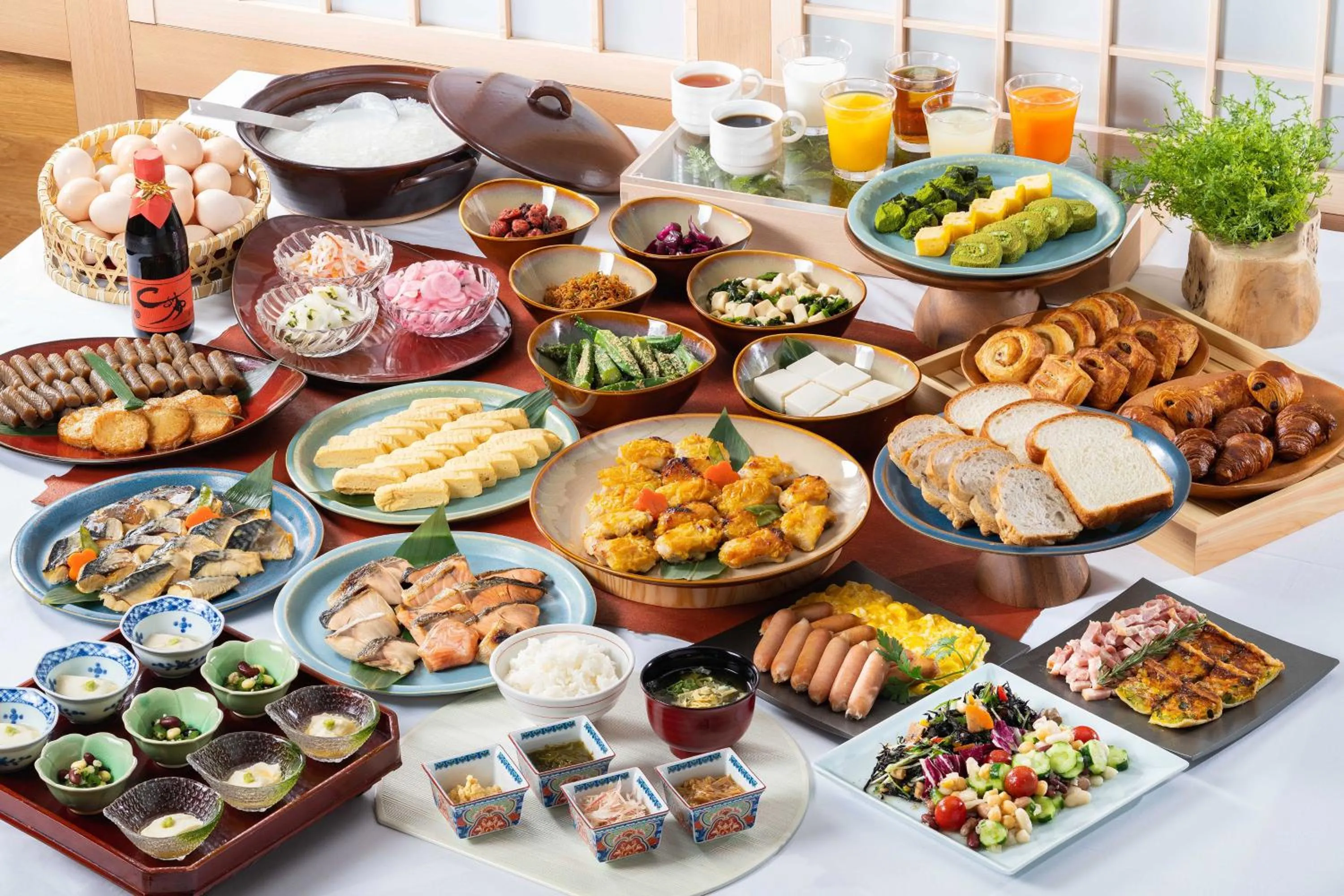 Food close-up in Vessel Hotel Campana Kyoto Gojo