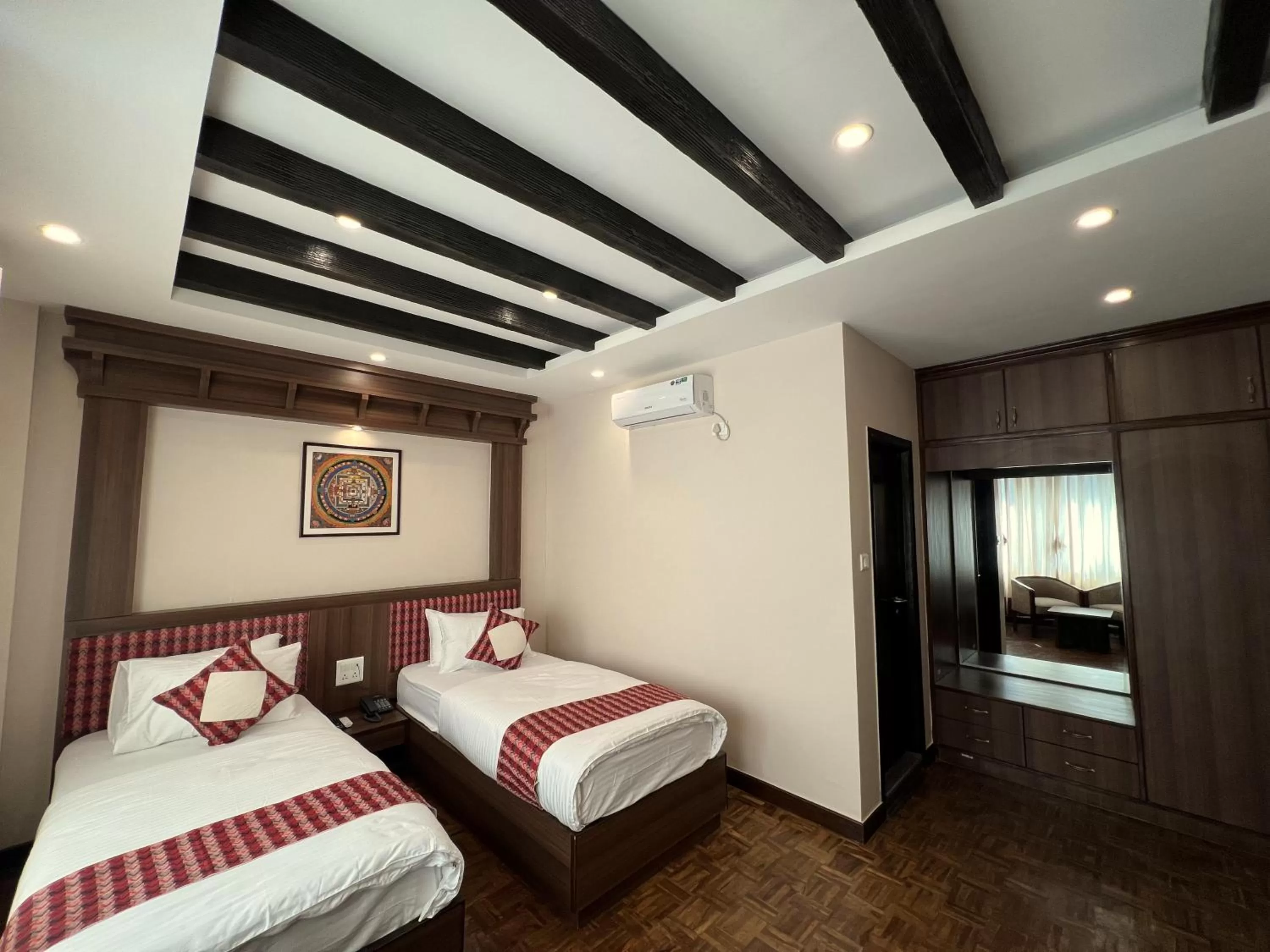 Bed in Mandala Heritage Inn