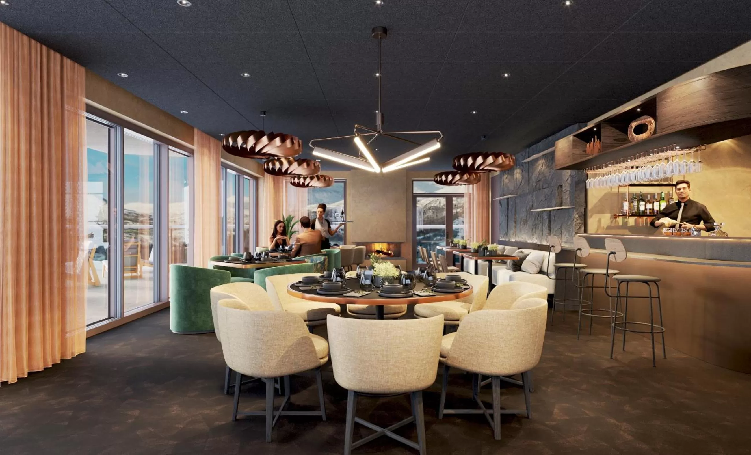 Restaurant/places to eat in Skarsnuten Mountain Resort & SPA