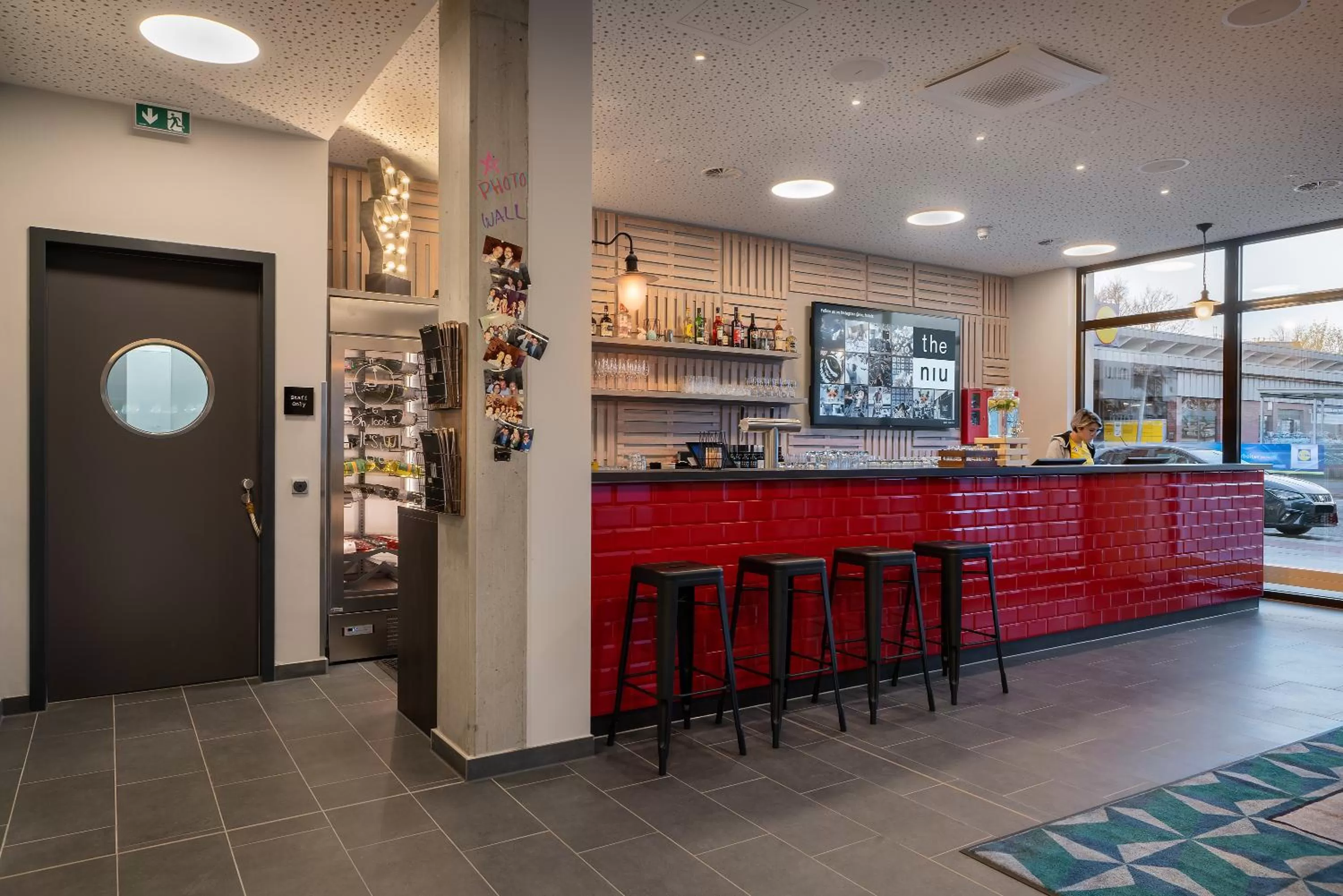 Lobby or reception in Holiday Inn - the niu, Keg Hamburg Ost by IHG