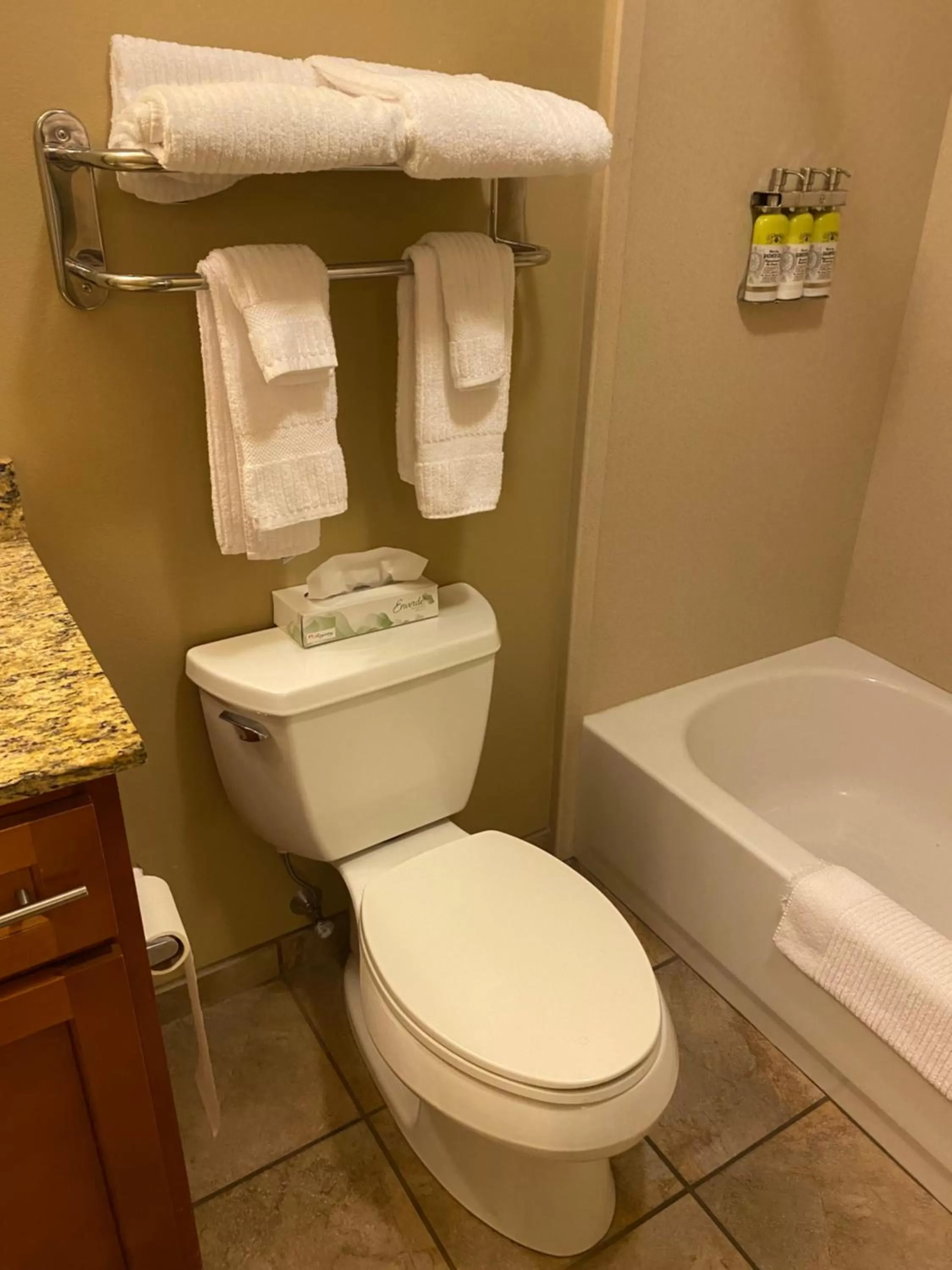 Bathroom in Candlewood Williamsport by IHG