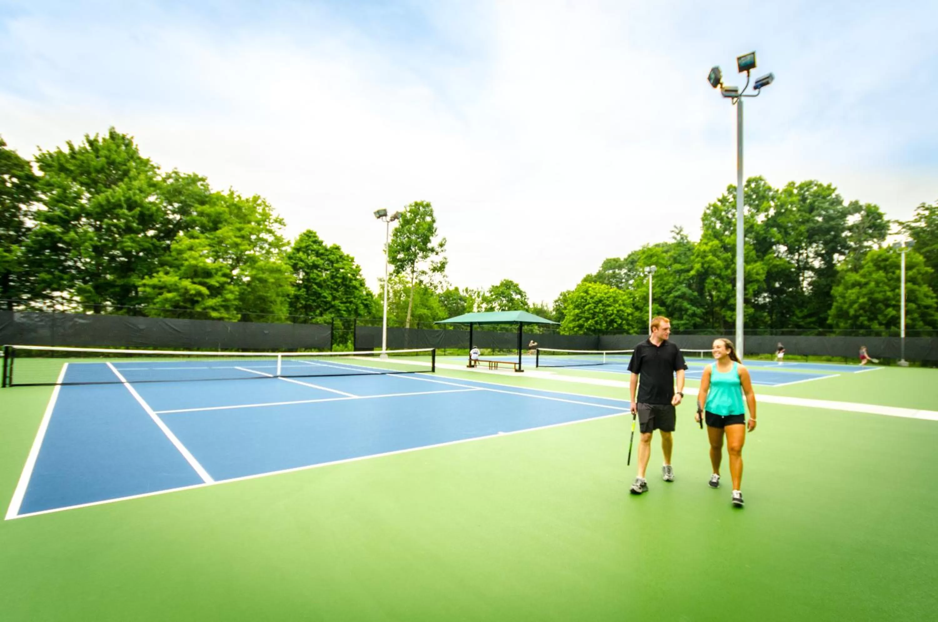 Tennis court in Nemacolin