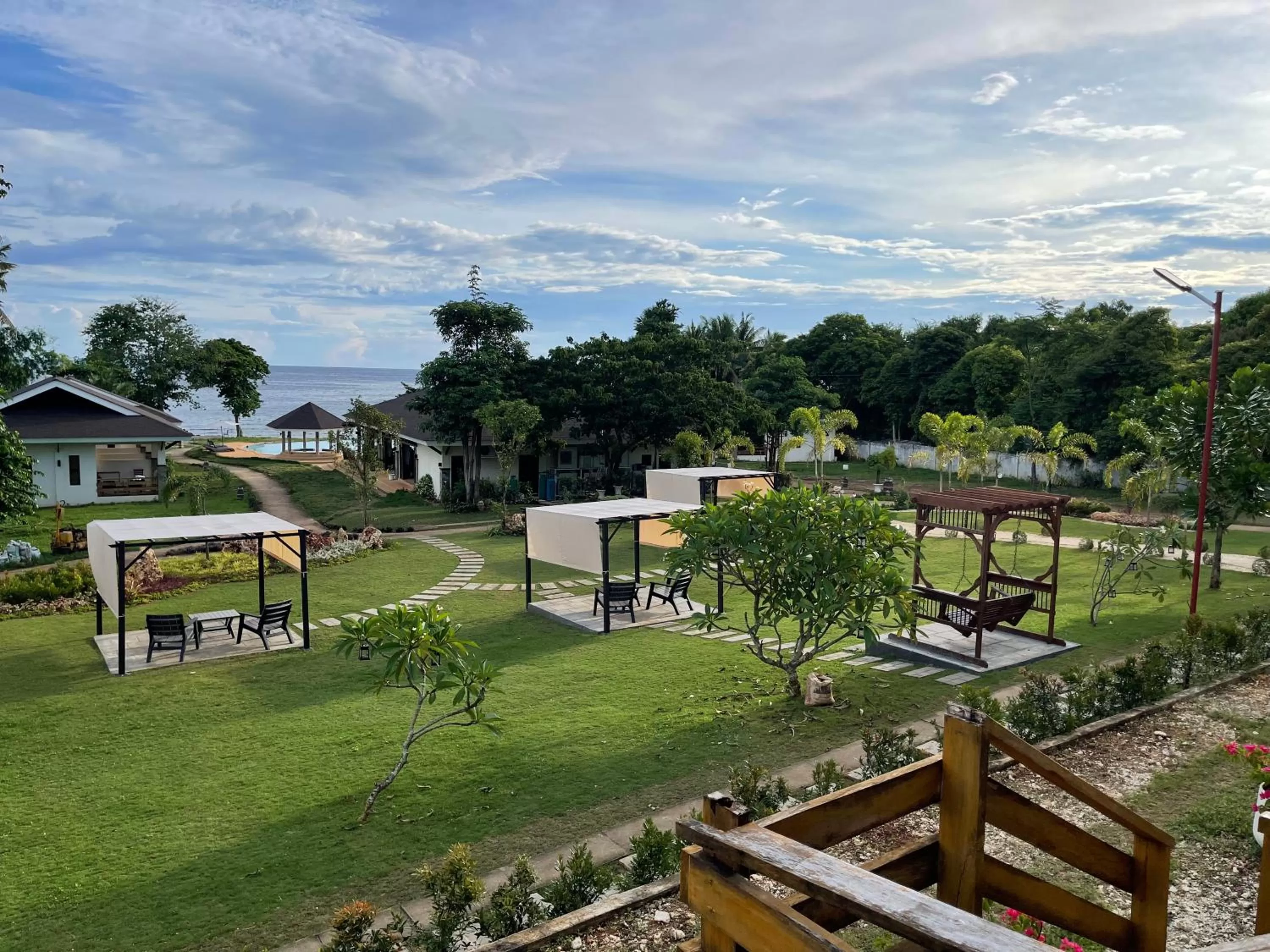 Garden view in FIG Sunset View Resort