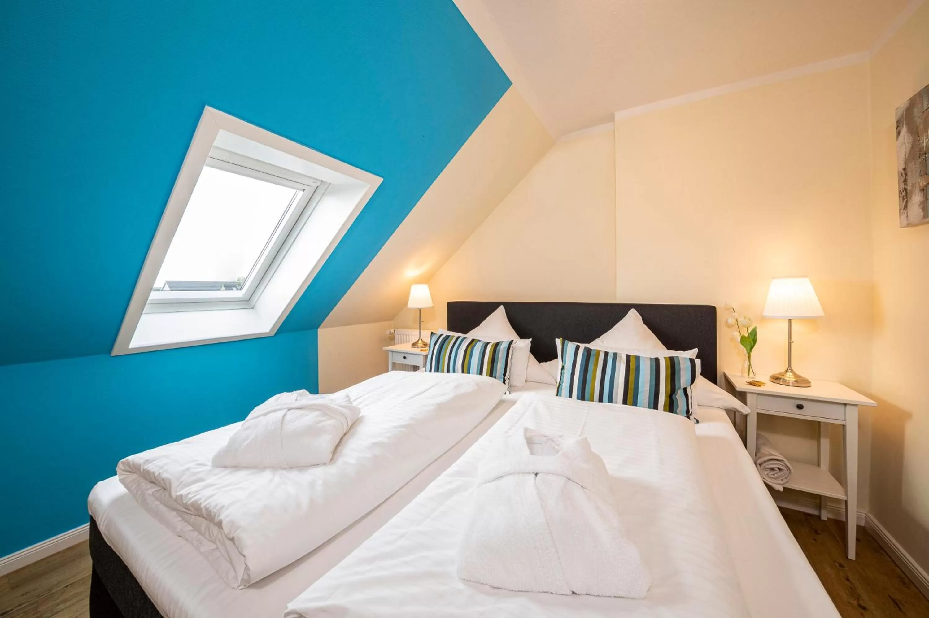 Bedroom, Bed in Das Frühstückshotel Büsum