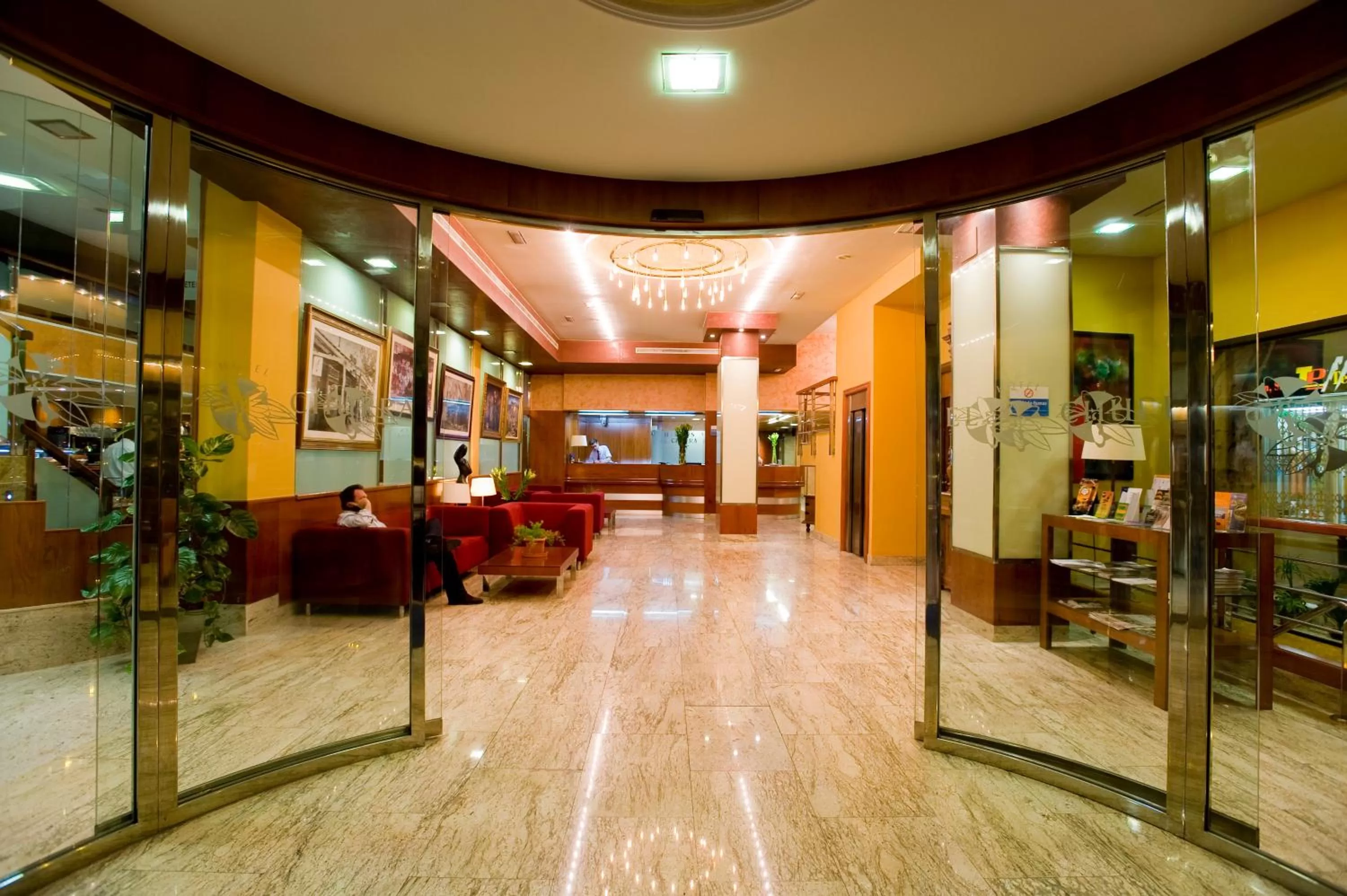 Lobby or reception in Hotel El Churra