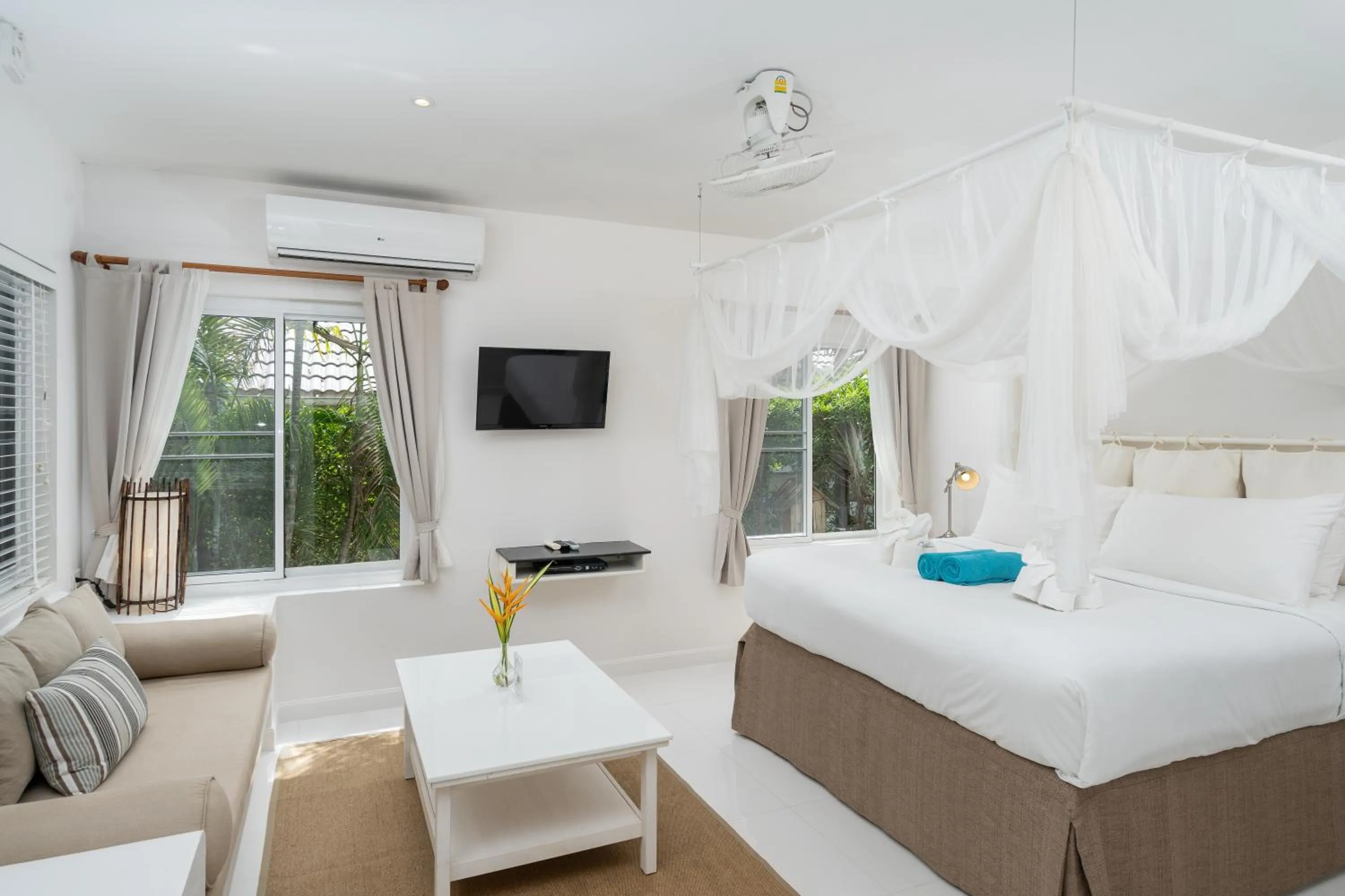 Bedroom, Bed in King's Garden Resort - SHA Plus