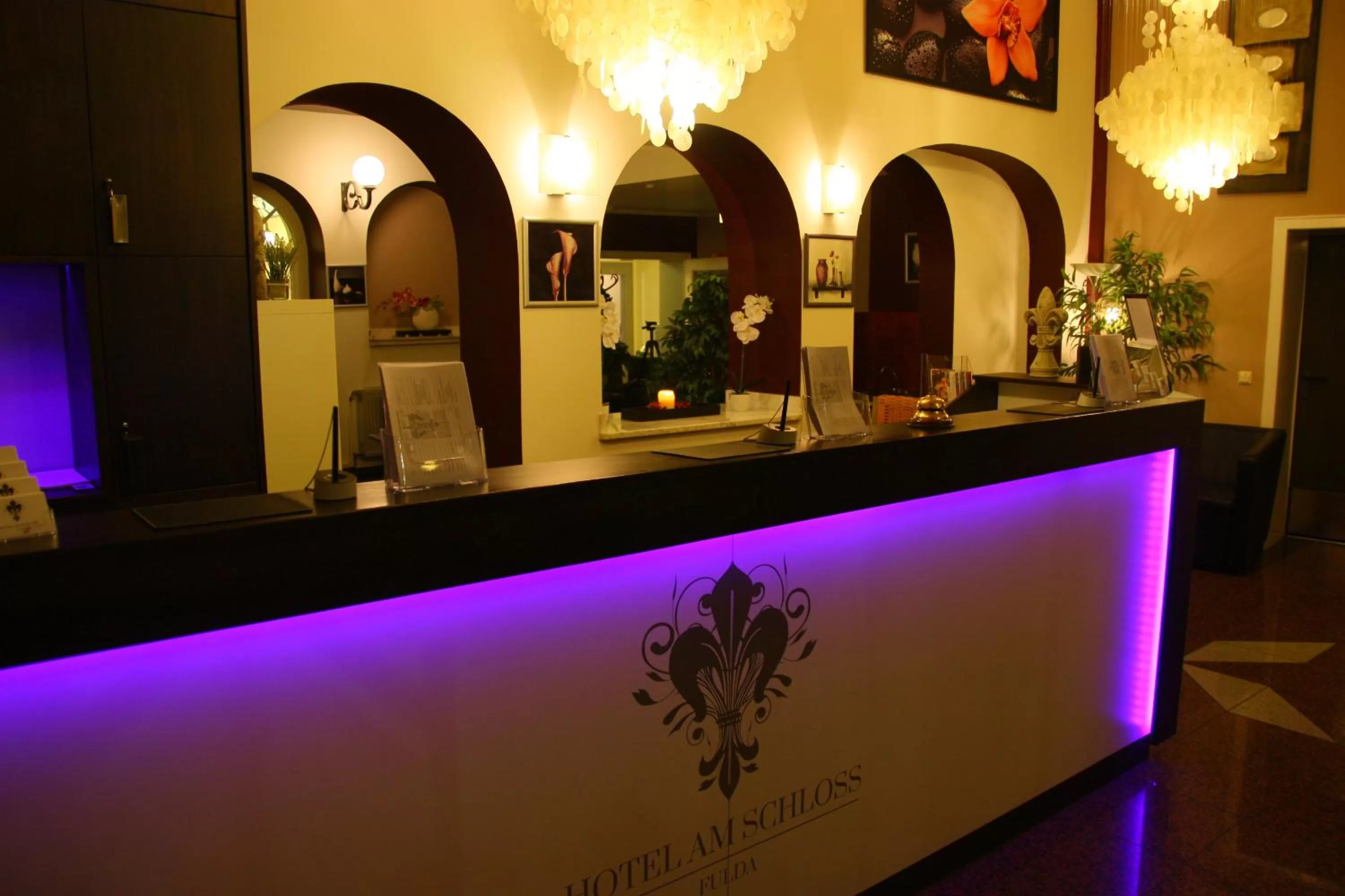 Lobby or reception in Hotel am Schloss