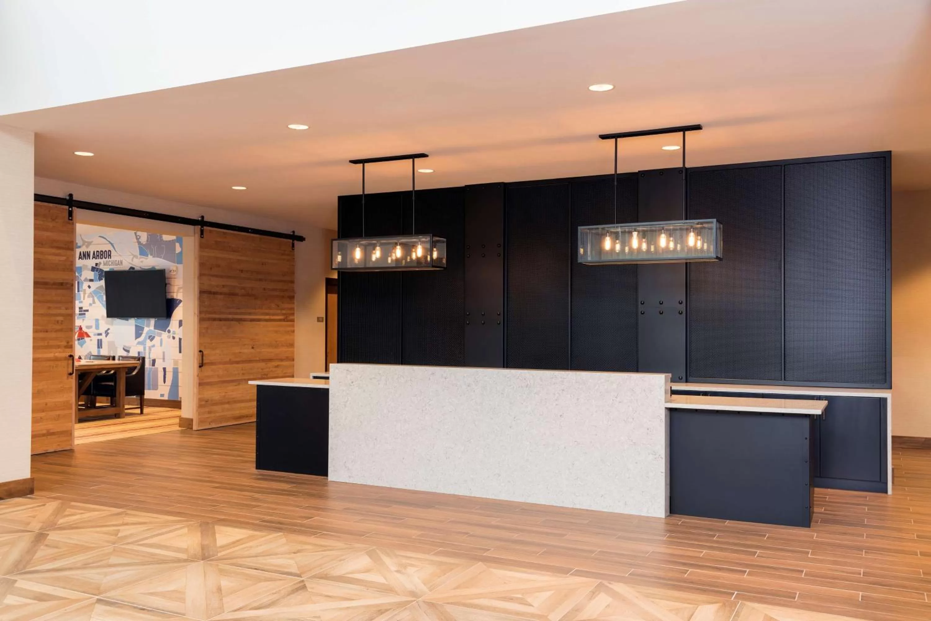 Lobby or reception in Hyatt Place Ann Arbor
