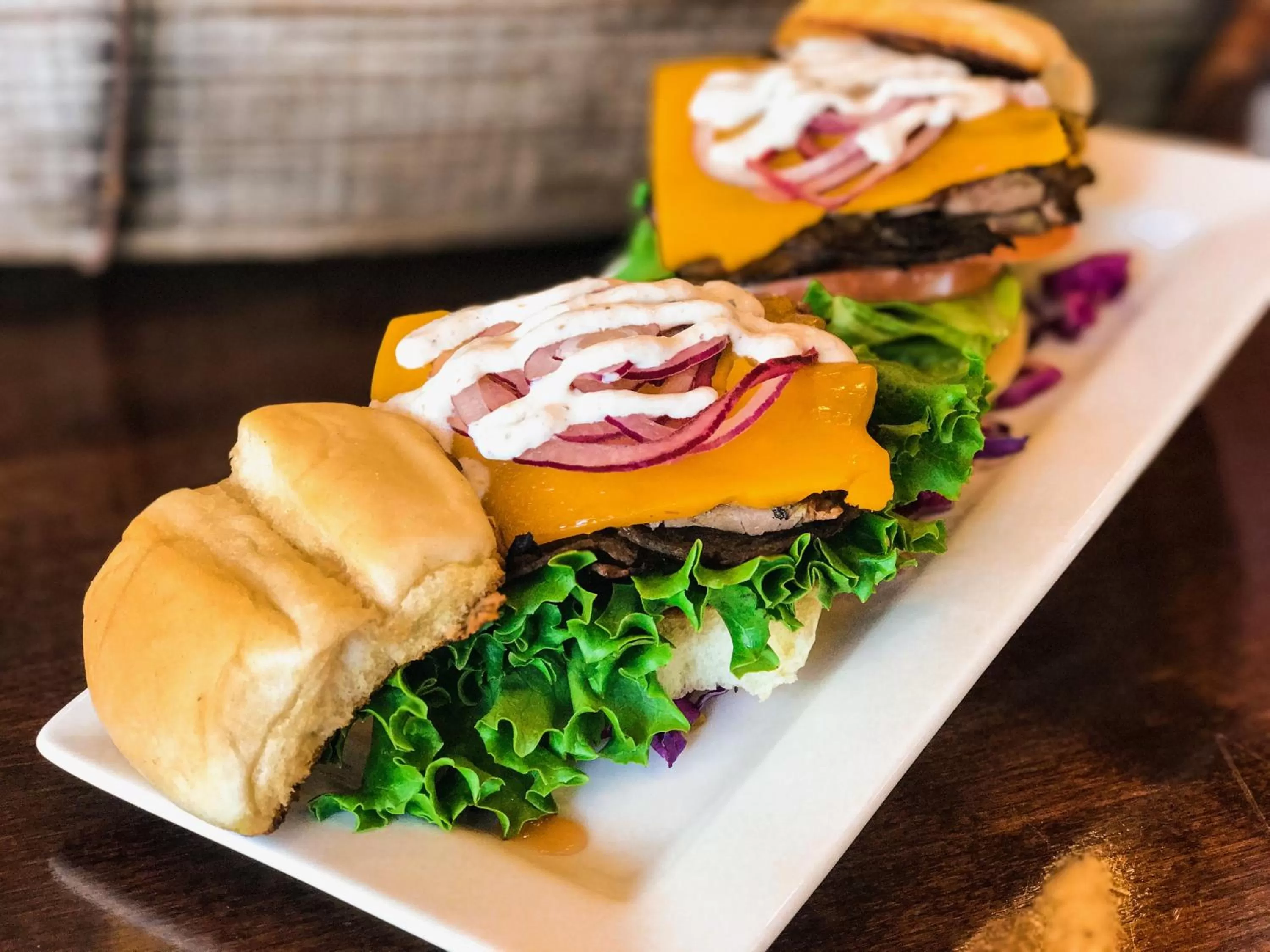 Food close-up in Historic Plains Hotel