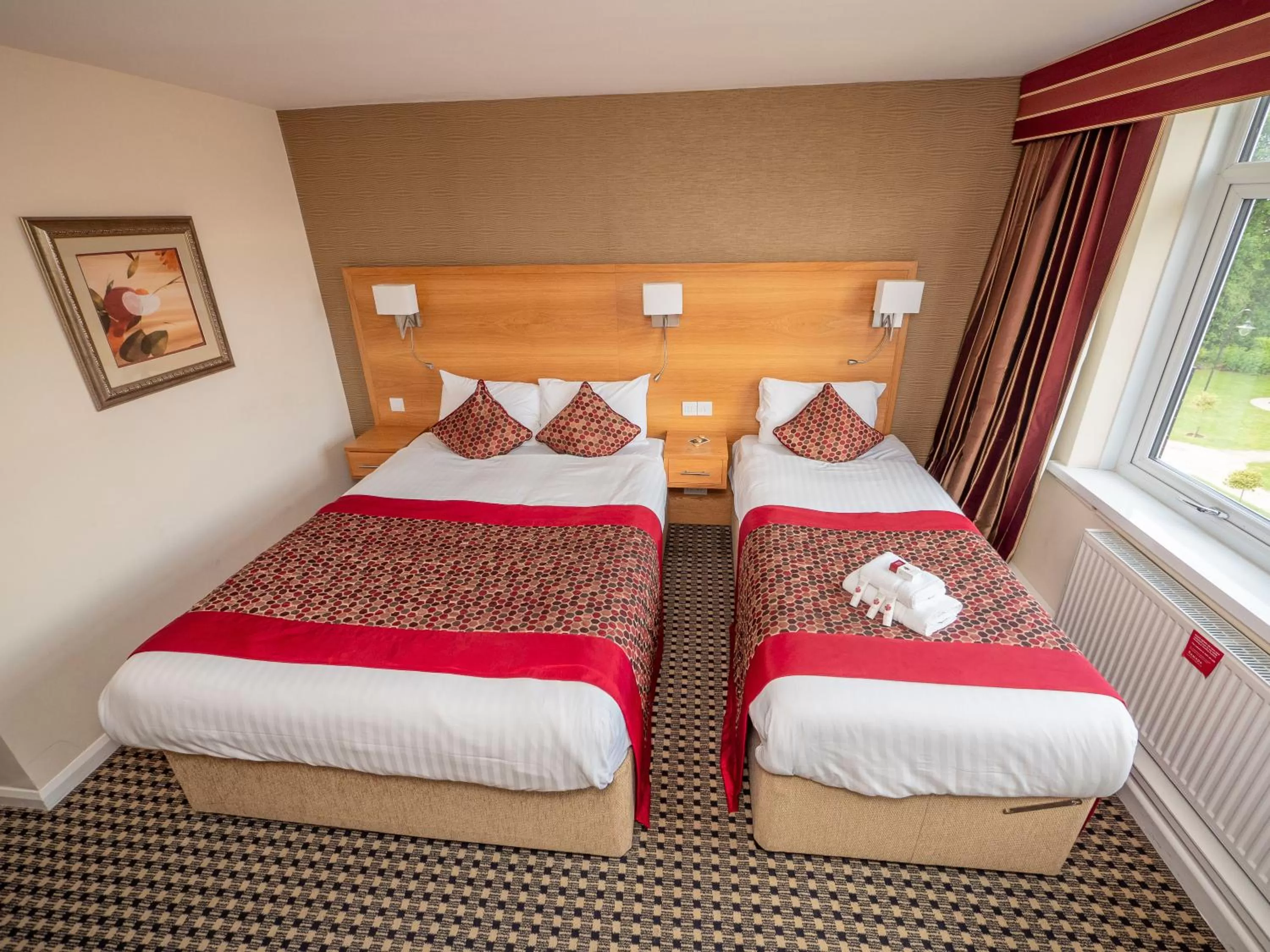 King Room with Twin Beds - Non-Smoking in Park Hall Hotel and Spa Wolverhampton