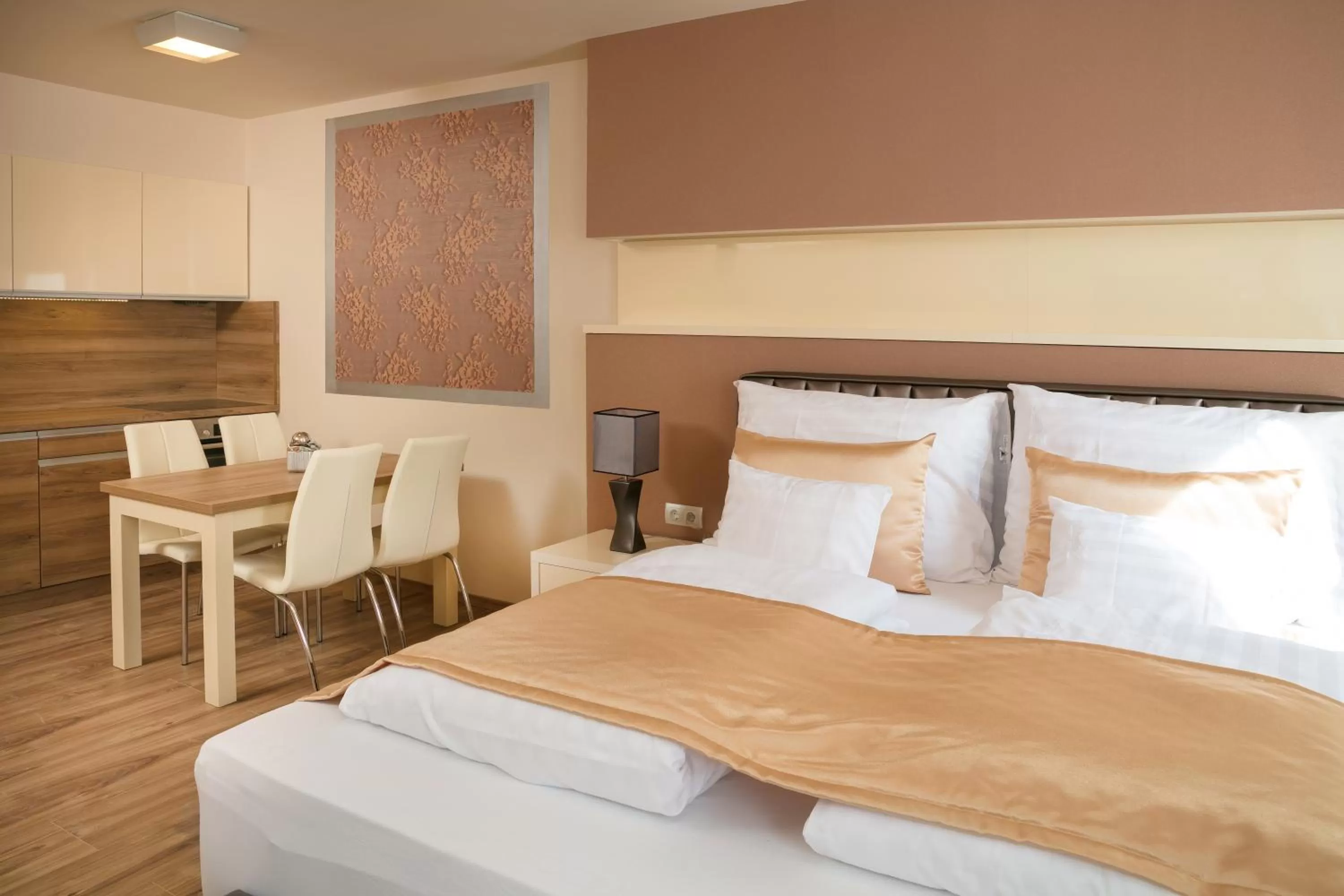 Bed in Főtér Rezidencia 2