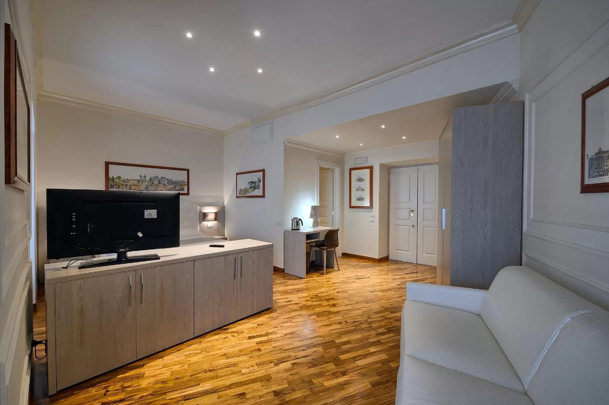 Living room in Polinari Rooms San Pietro Roma